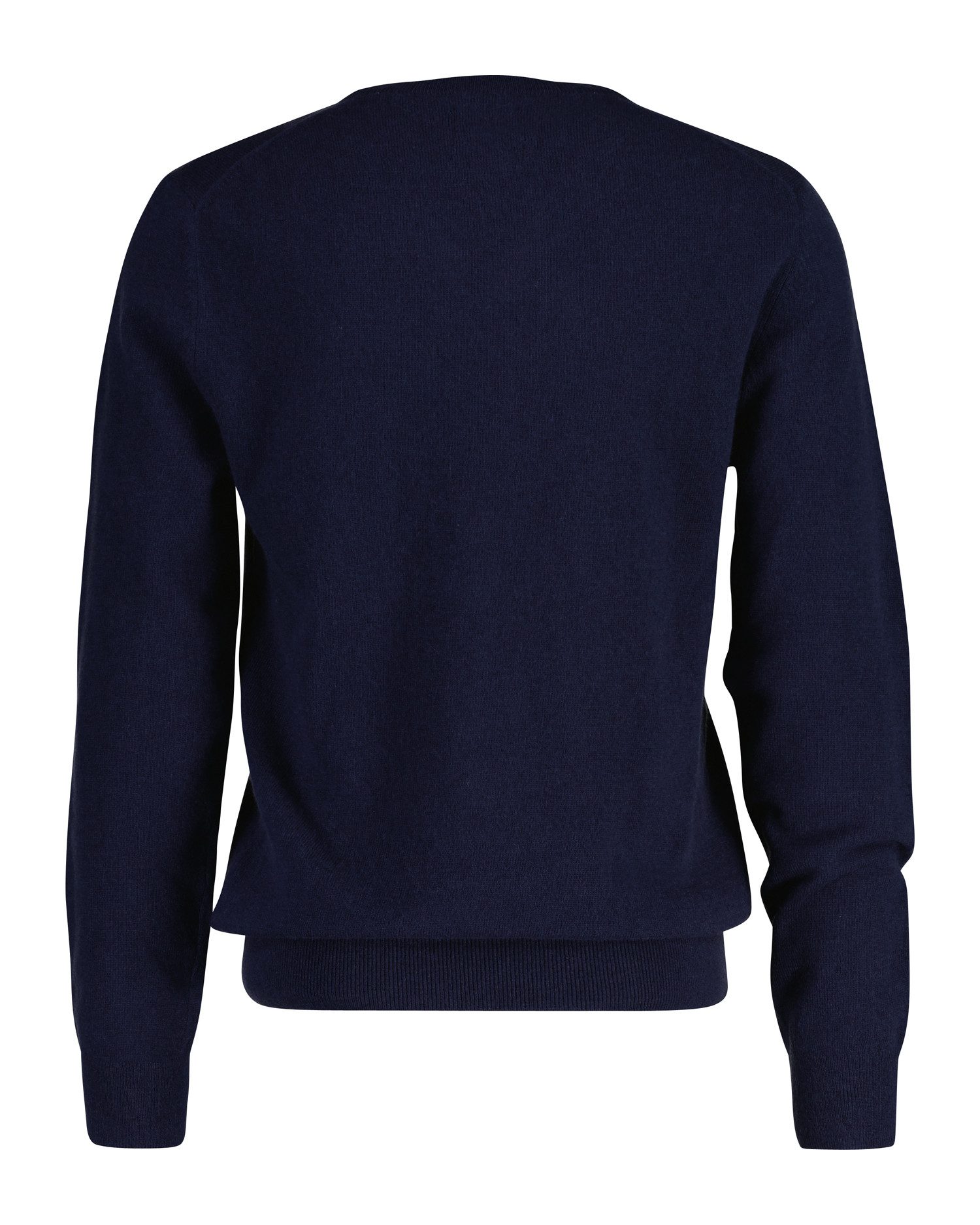 Gant V-Ausschnitt-Pullover EXTRAFINE LAMBSWOOL V-NECK mit Logostickerei günstig online kaufen