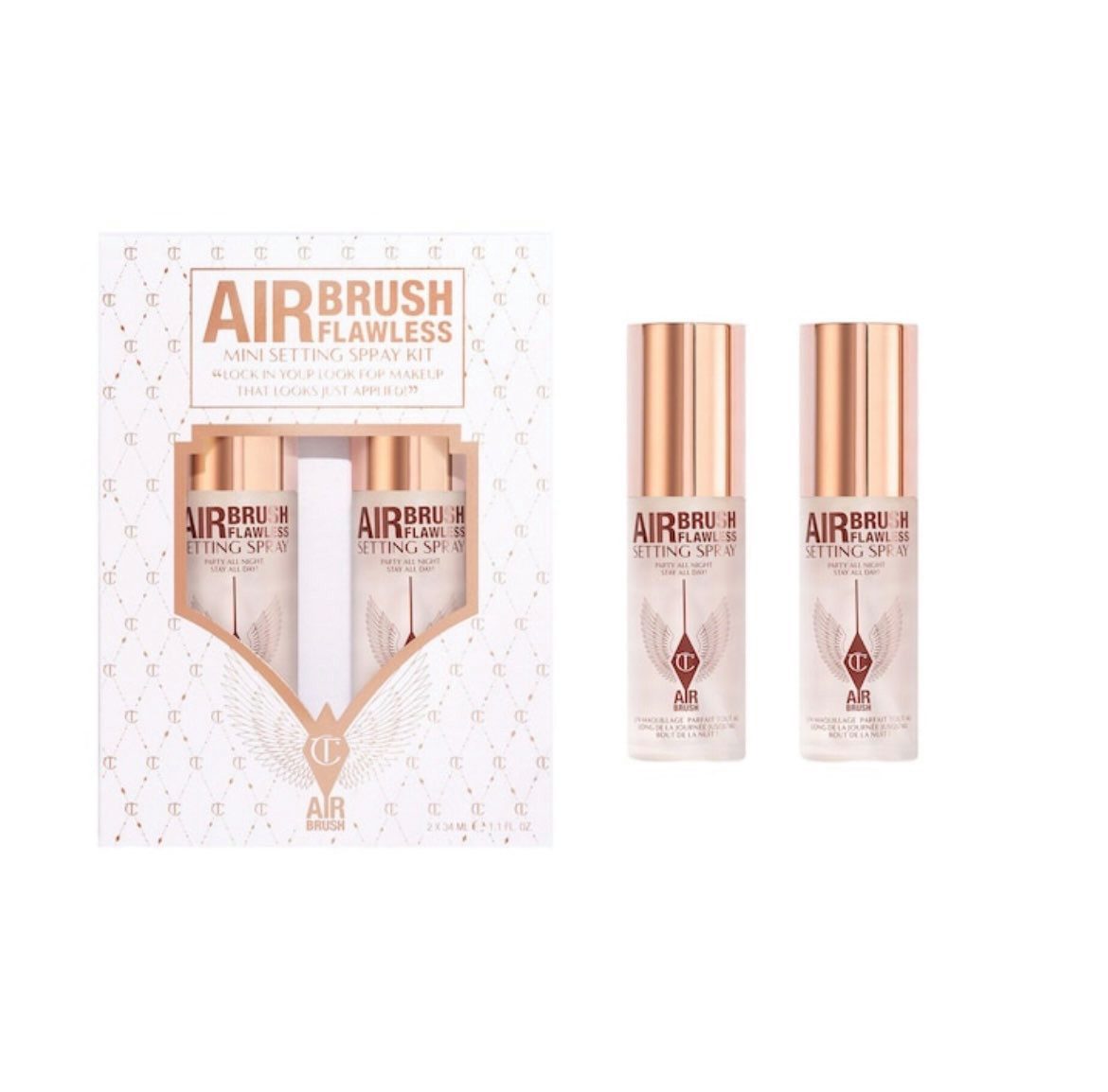 Gesichtspflege-Set Airbrush Flawless Mini Setting Spray Kit