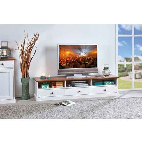 Home affaire TV-Board Westerland, mit drei Schubladen, Breite 180 cm