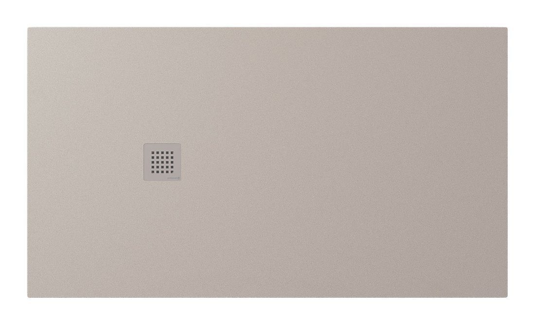 Polysan s.r.o. Duschwanne TRENECA Gussmarmor-Duschwanne 160x90cm, Verkürzungsmöglichkeit, Rechteckig, Polysan-84311-81