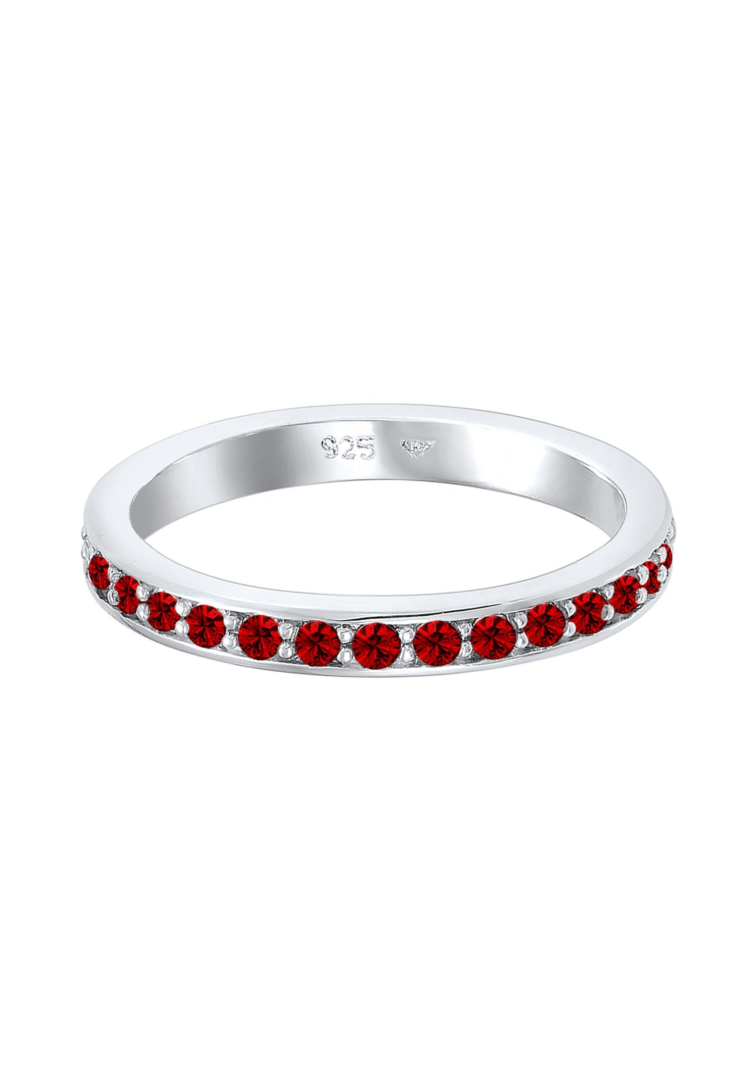 Elli Fingerring Memoire Verlobung Kristalle 925 günstig online kaufen