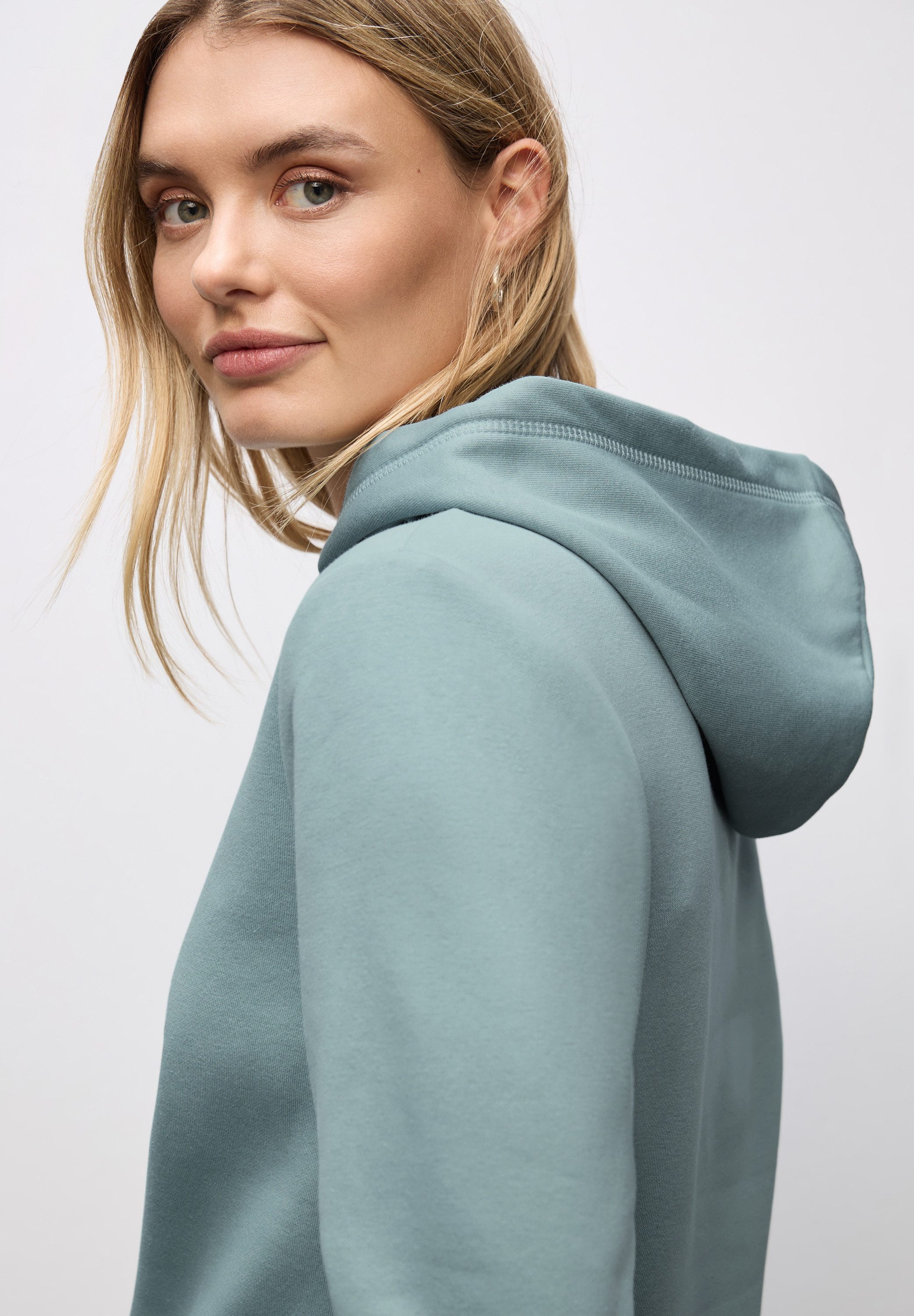 STREET ONE Hoodie im soften Baumwoll-Mix