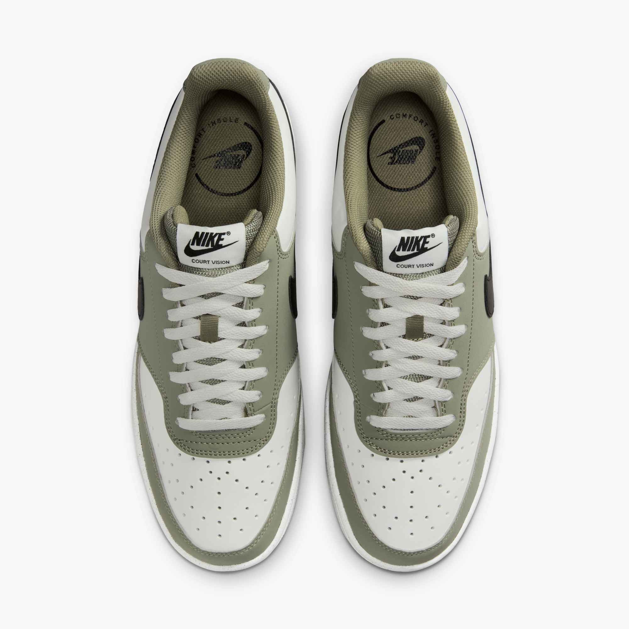 Nike Sportswear Nike Court Vision Low Sneaker inspiriert vom Design des Nike Air Force