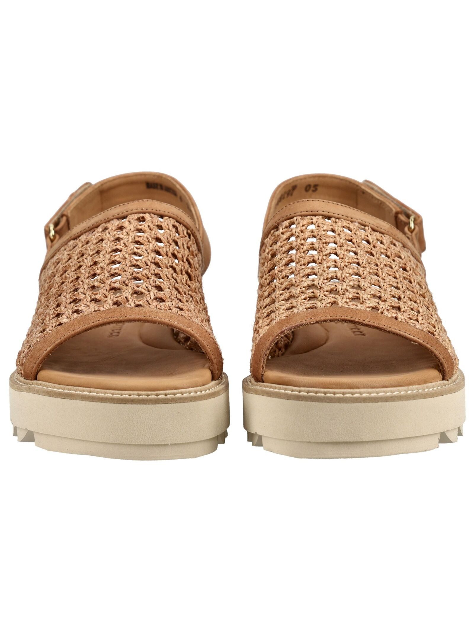 Paul Green Paul Green Sandalen Leder/Textil Riemchensandale