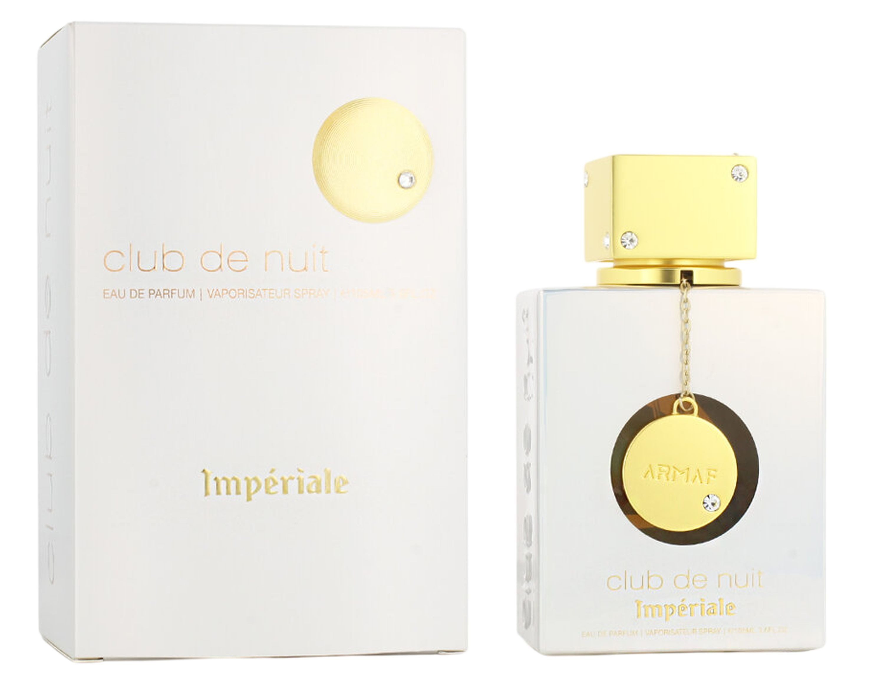 armaf Duft-Set Club de Nuit White Imperiale Damen EDP Spray, Fruchtig-blumiger Duft mit Litschi, Rose und Vanille