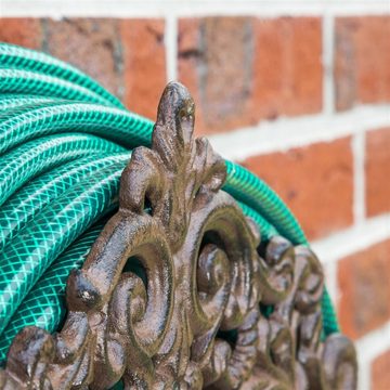 Bambelaa! Bambelaa! Gartenschlauch Halterung aus Gusseisen Schlauchhalterung