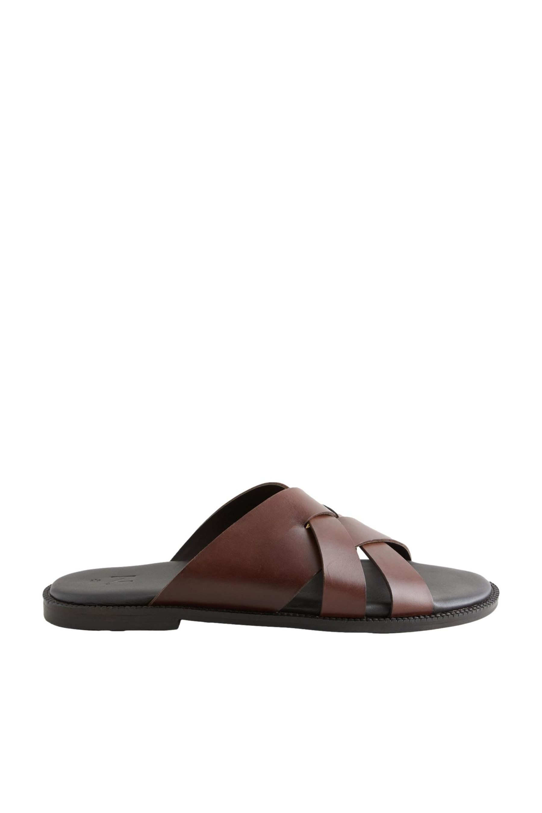 Next Sandalen aus geflochtenem Leder Sandale