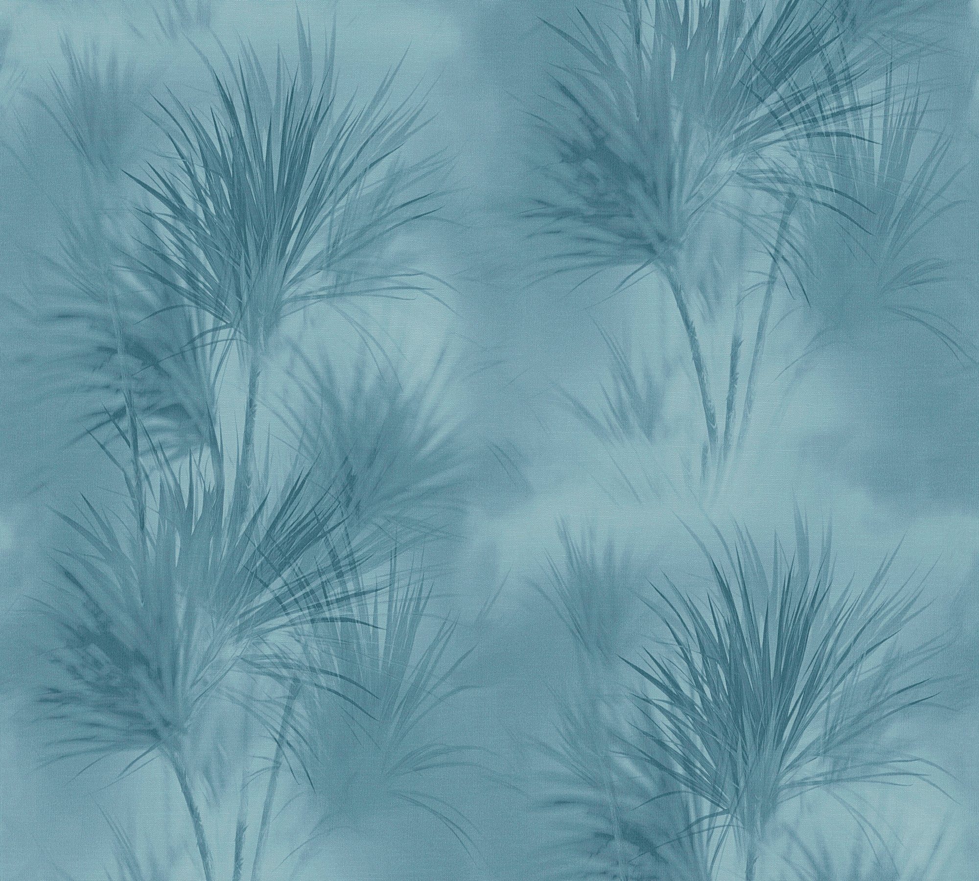 A.S. Création Vliestapete Exotic Life mit Palmenblättern, leicht strukturiert, Wald, botanisch, floral, Tapete Dschungel Tapeten Wohnzimmer Schlafzimmer Küche modern Design