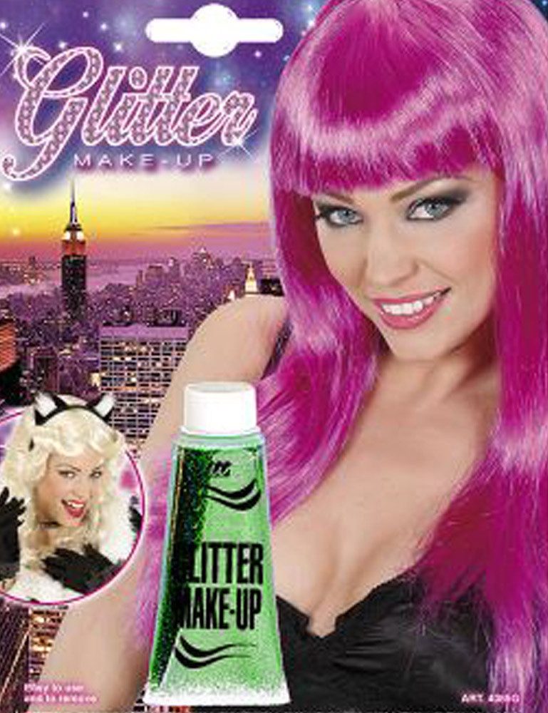 Theaterschminke Glitter Make-up für Gesicht und Körper - 14 ml, G