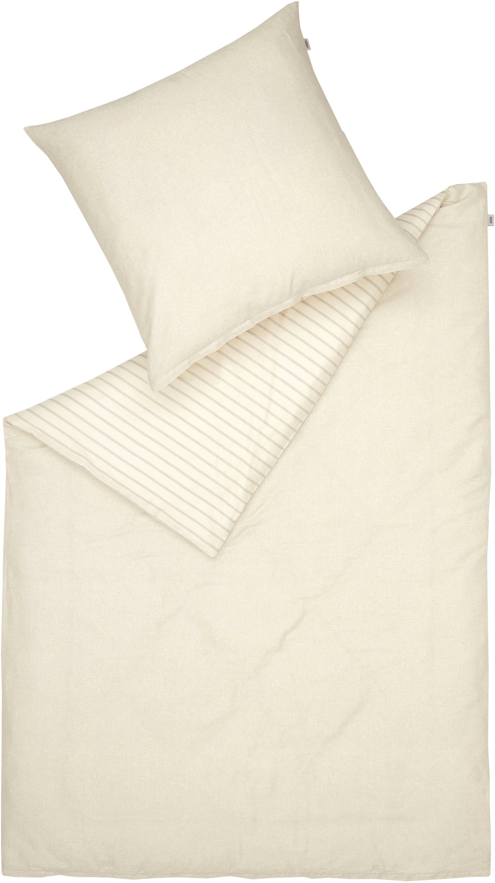 SCHÖNER WOHNEN-Kollektion Bettwäsche Heritage, Satin, 2 teilig, Satin Qualität