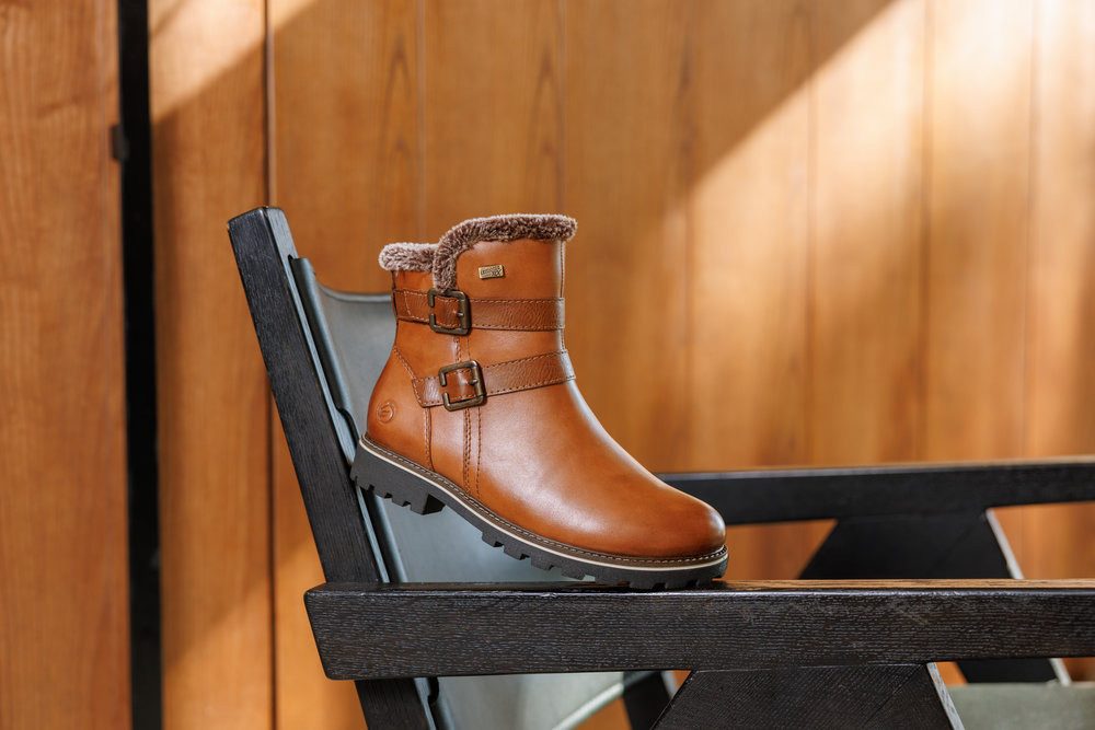 Remonte Winterboots, Blockabsatz, Winterstiefelette, Outdorrschuh mit günstig online kaufen