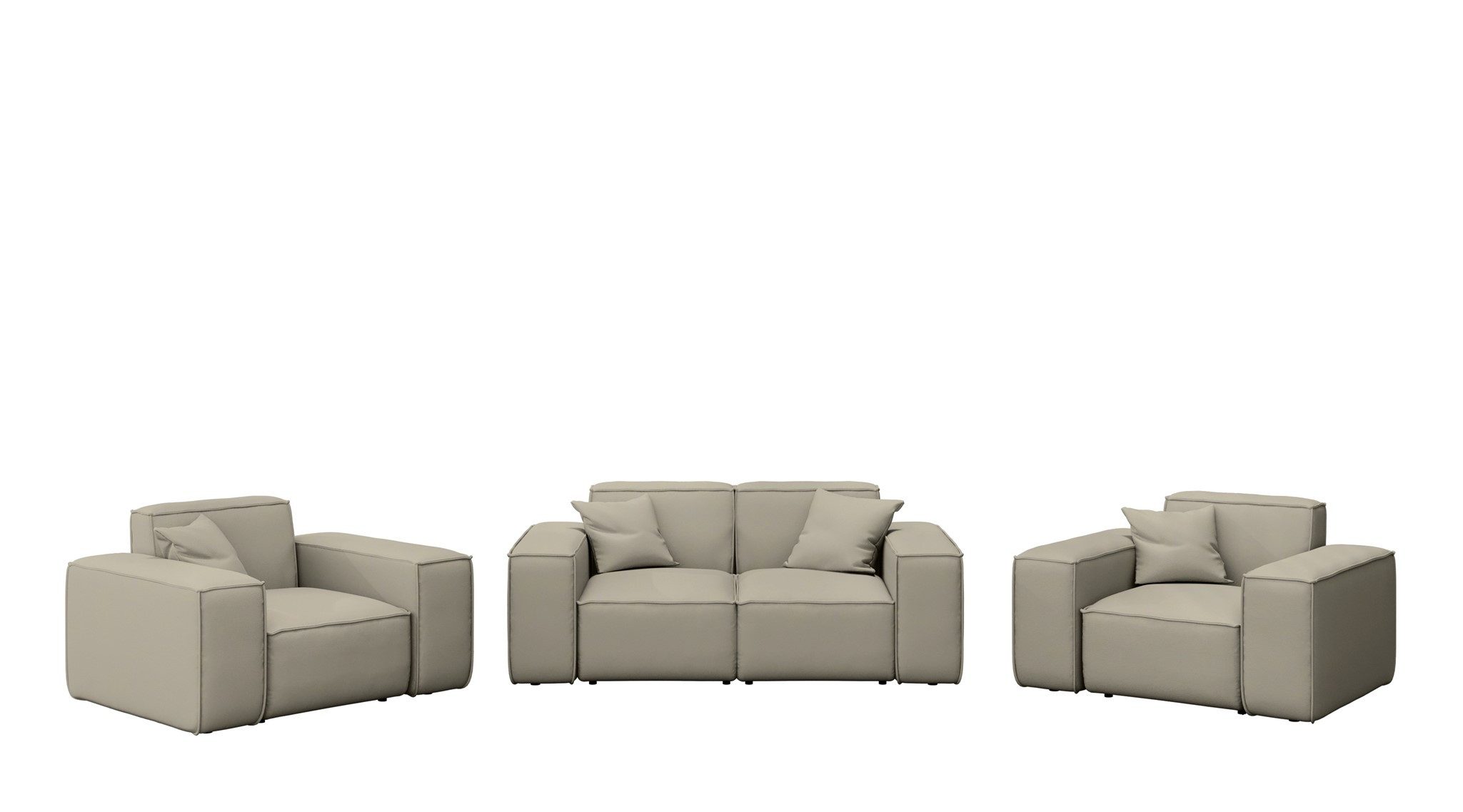 Fun Möbel Gartenlounge-Set Gartenmöbel-Set SUMMER 2-1-1, günstig online kaufen