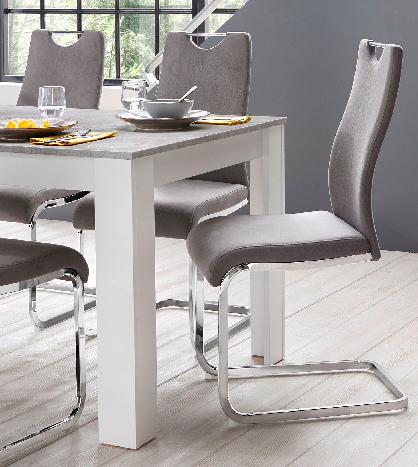 Home affaire Esszimmerstuhl Milano (Set, 4 günstig online kaufen