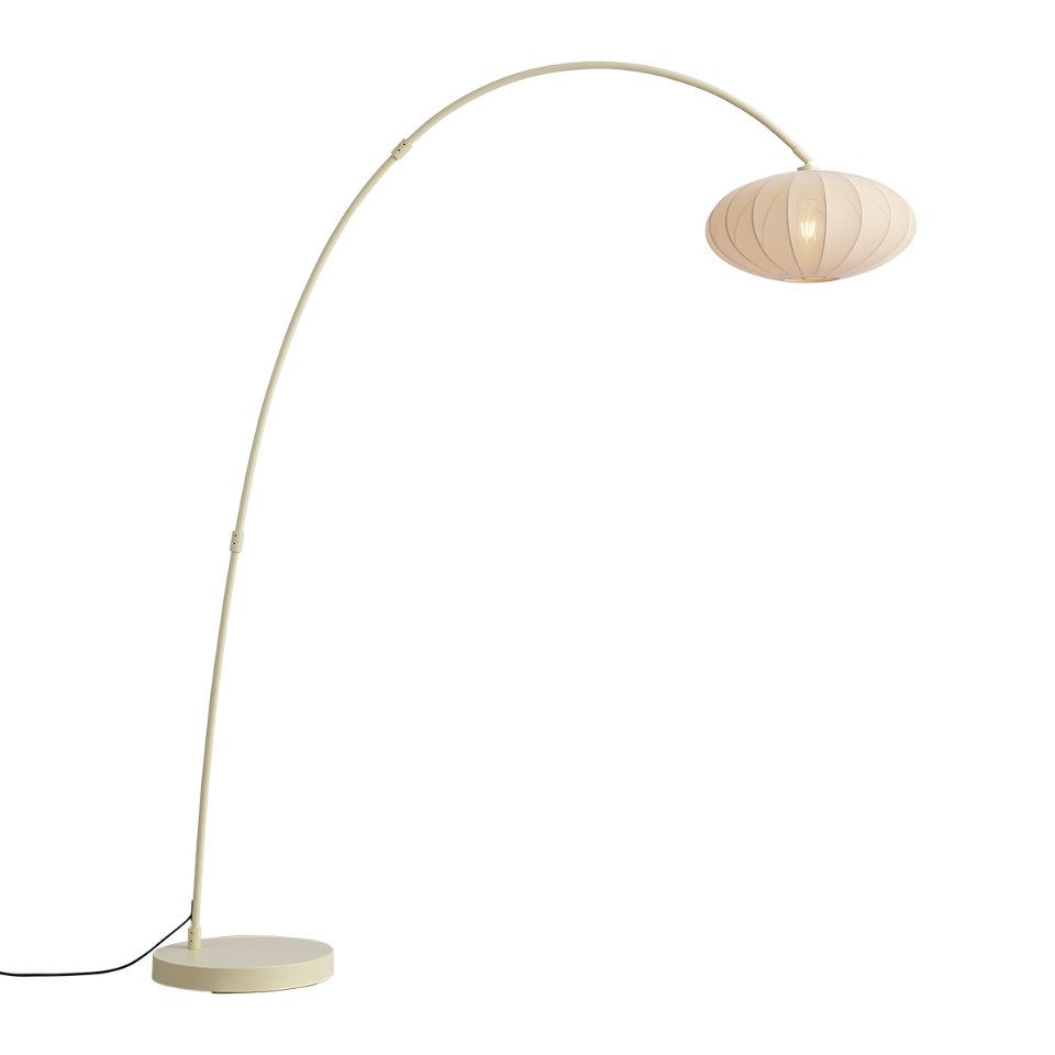 Qazqa Stehlampe Bida, ohne Leuchtmittel, E27, günstig online kaufen