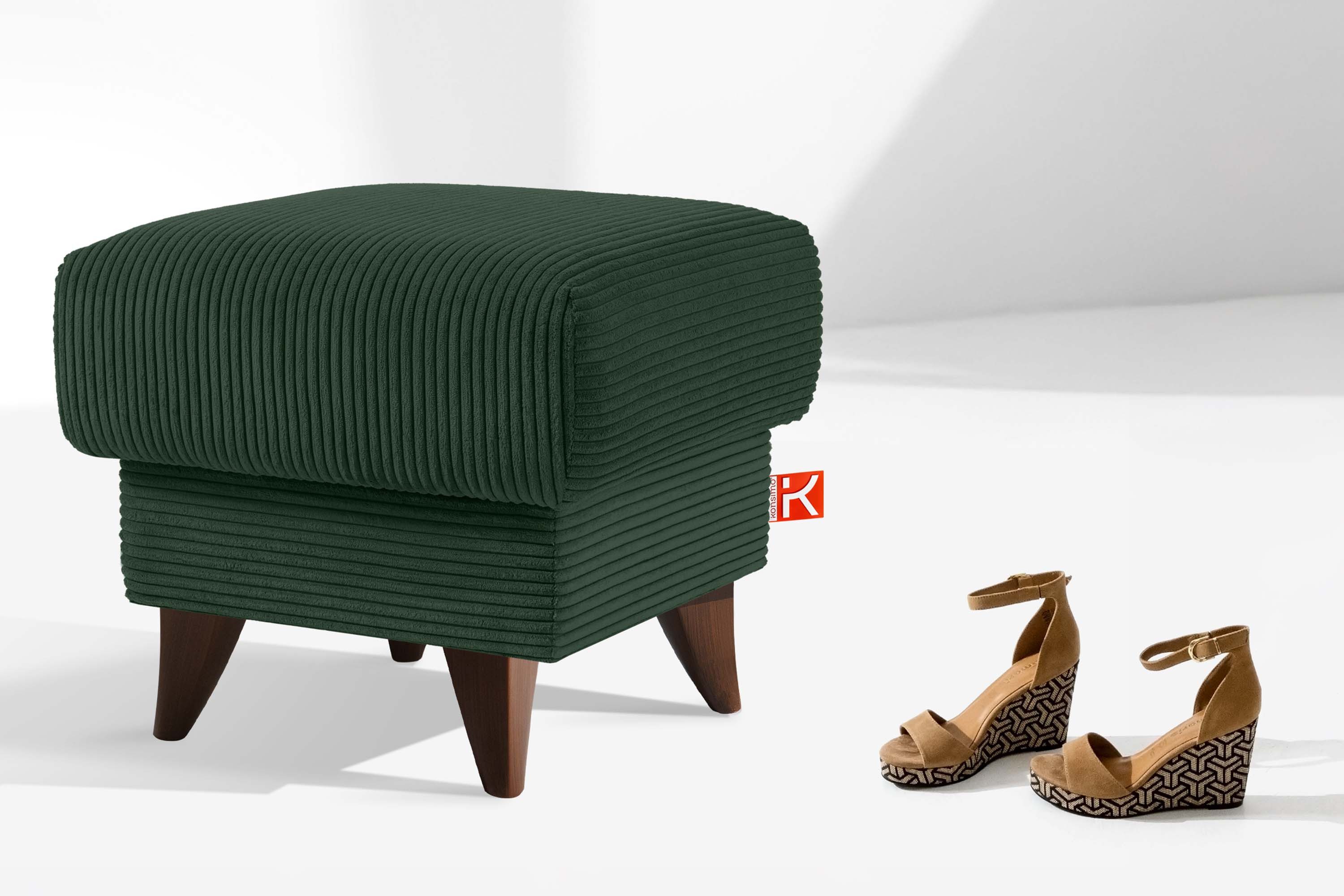 KONSIMO® Fußhocker Sitzhocker mit Stauraum GUSTAVO, günstig online kaufen