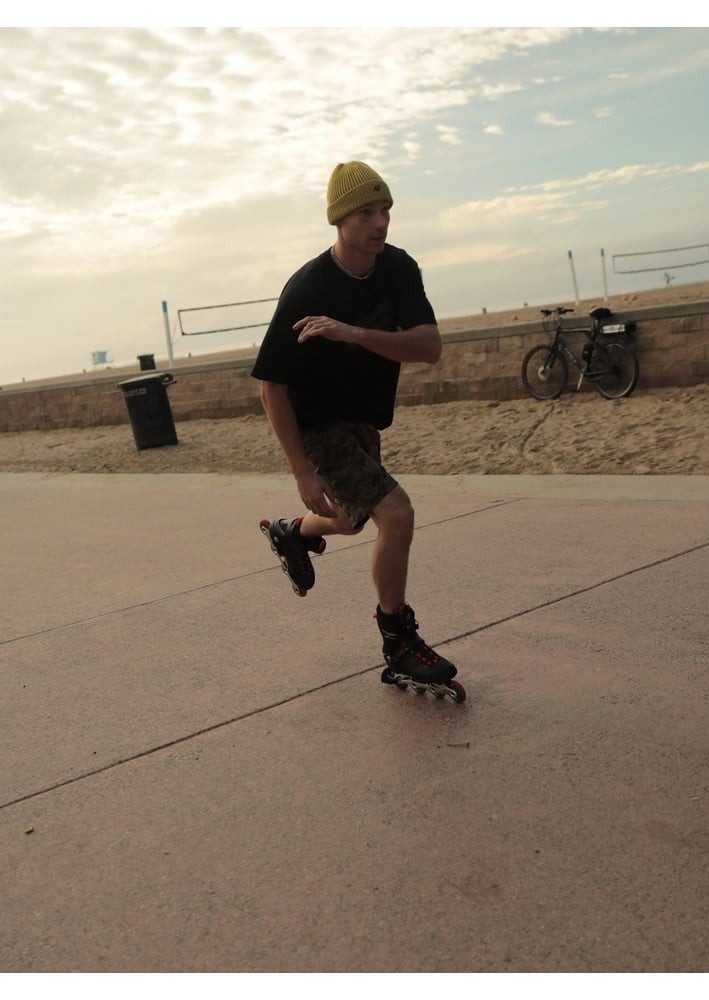 K2 Inlineskates F.I.T. 80 Alu (Rollen: 80mm/82A, Kugellager: ABEC 5) schwarz/orange