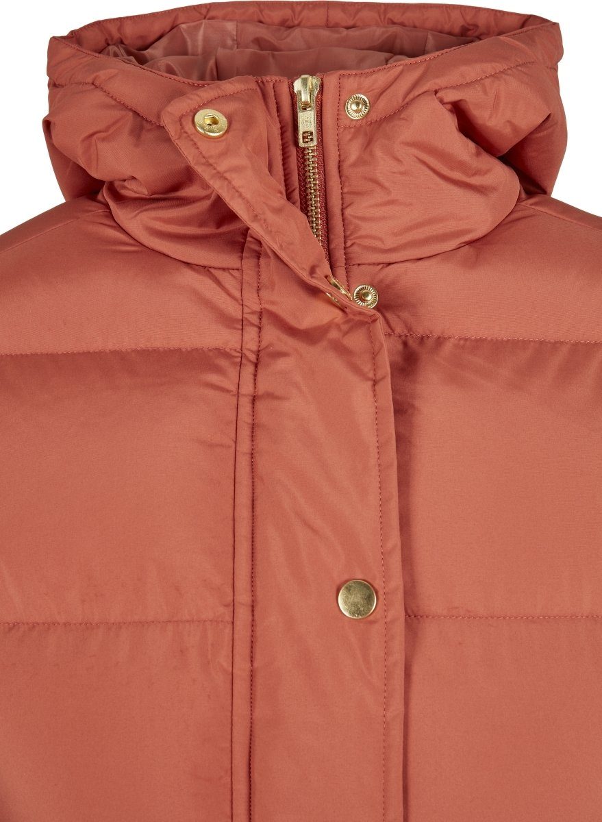 Hooded Puffer Winterjacke URBAN Jacket Damen redearth Ladies CLASSICS (1-St)