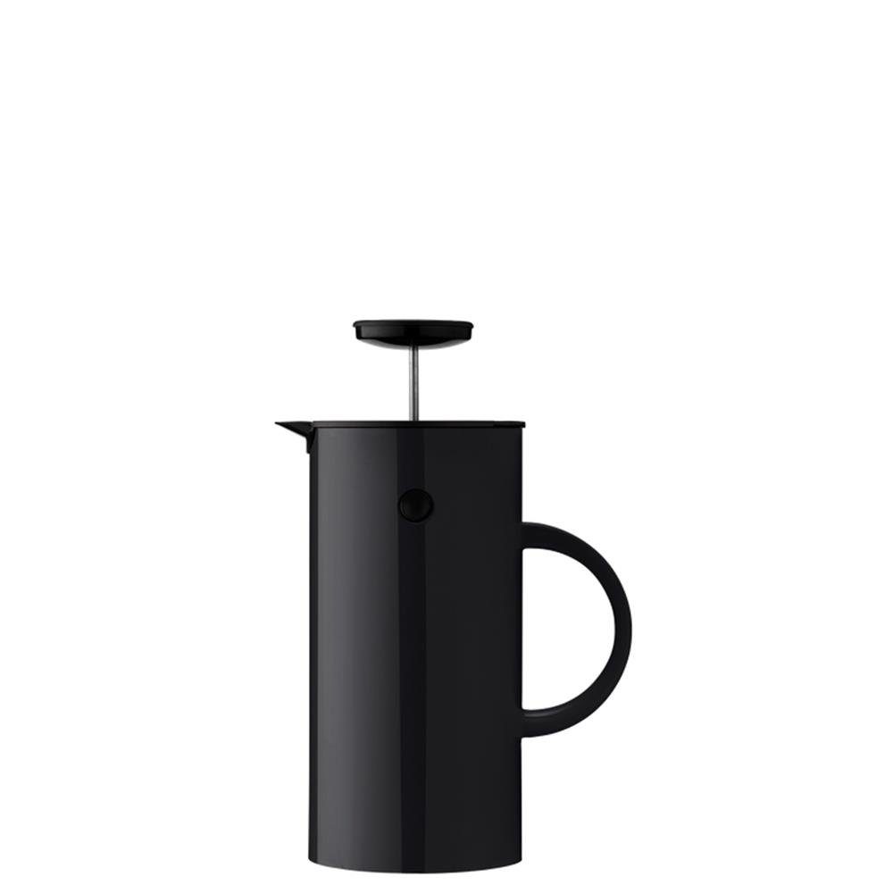 Stelton Кофеварки, 1l Kaffeekanne, Schwarz, für 8 Tassen, Pressfilterkanne