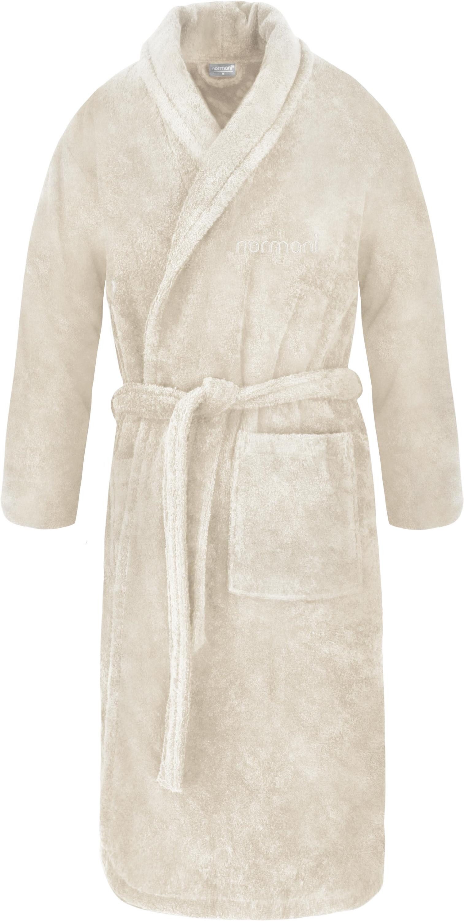 normani Unisex-Bademantel Unisex Baumwoll-Bademantel 450 g/m² günstig online kaufen