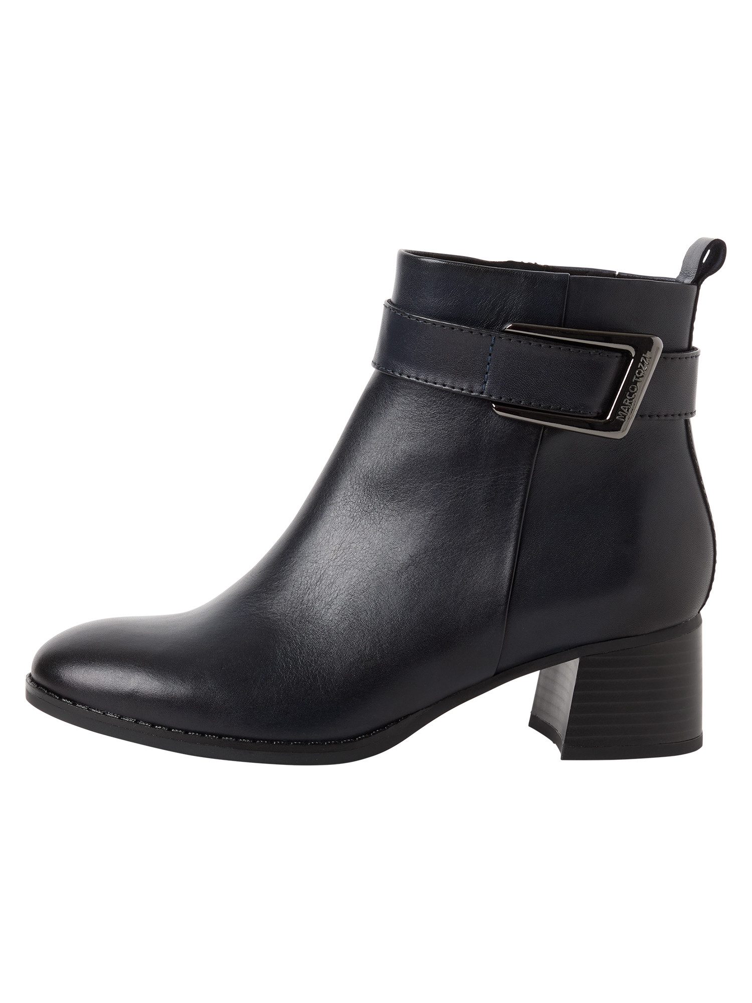 MARCO TOZZI MT FEEL ME aus Leder Blockabsatz 2-25030-47 Stiefelette – Bild 4 von 5