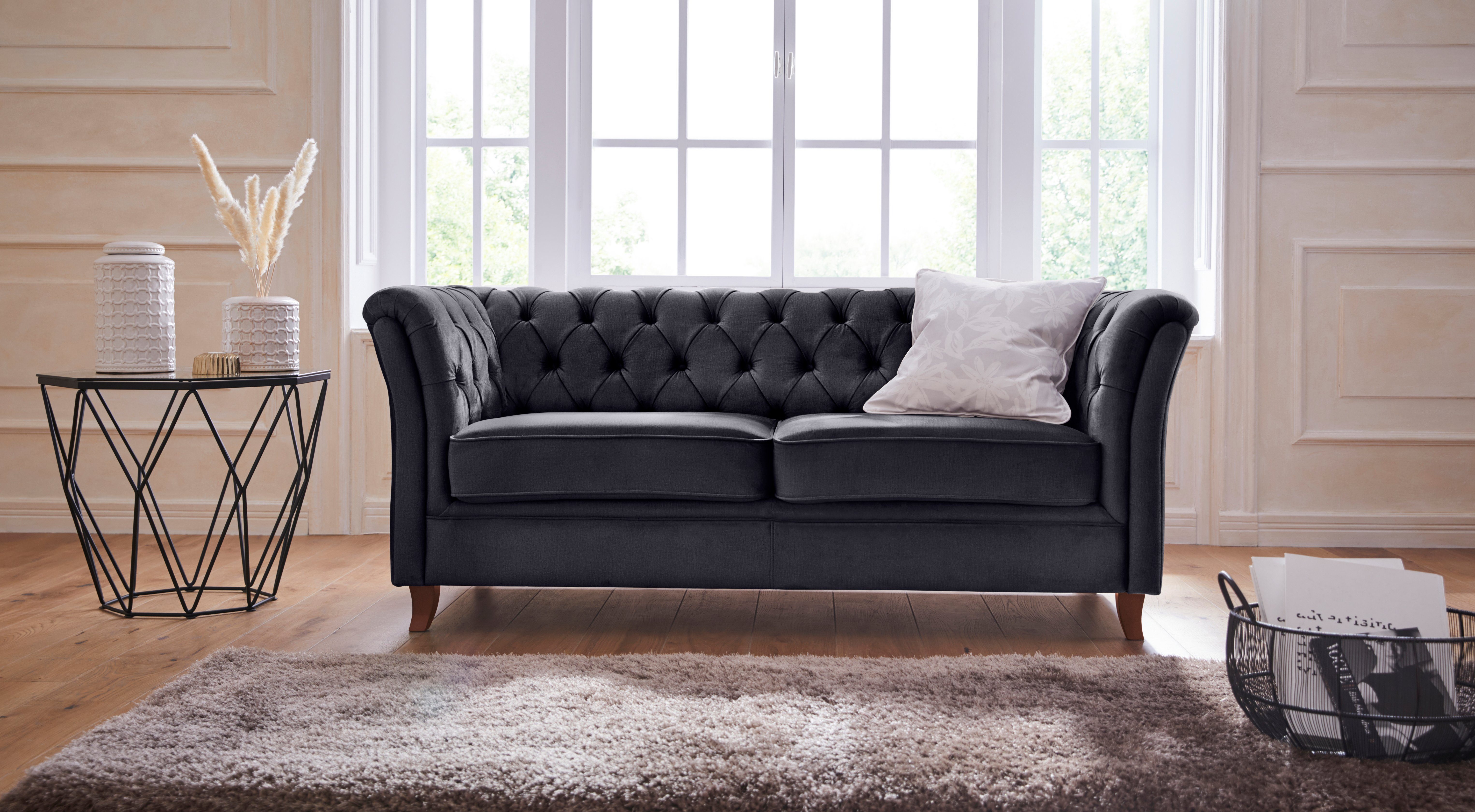 Home affaire Chesterfield-Sofa Reims, mit echter günstig online kaufen