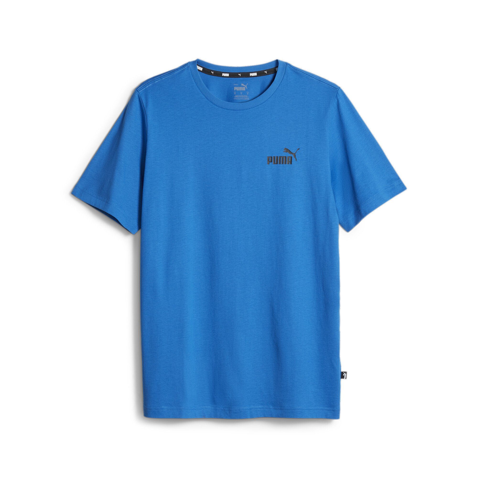 PUMA T-Shirt Essentials Small Logo T-Shirt Herren Racing Blue