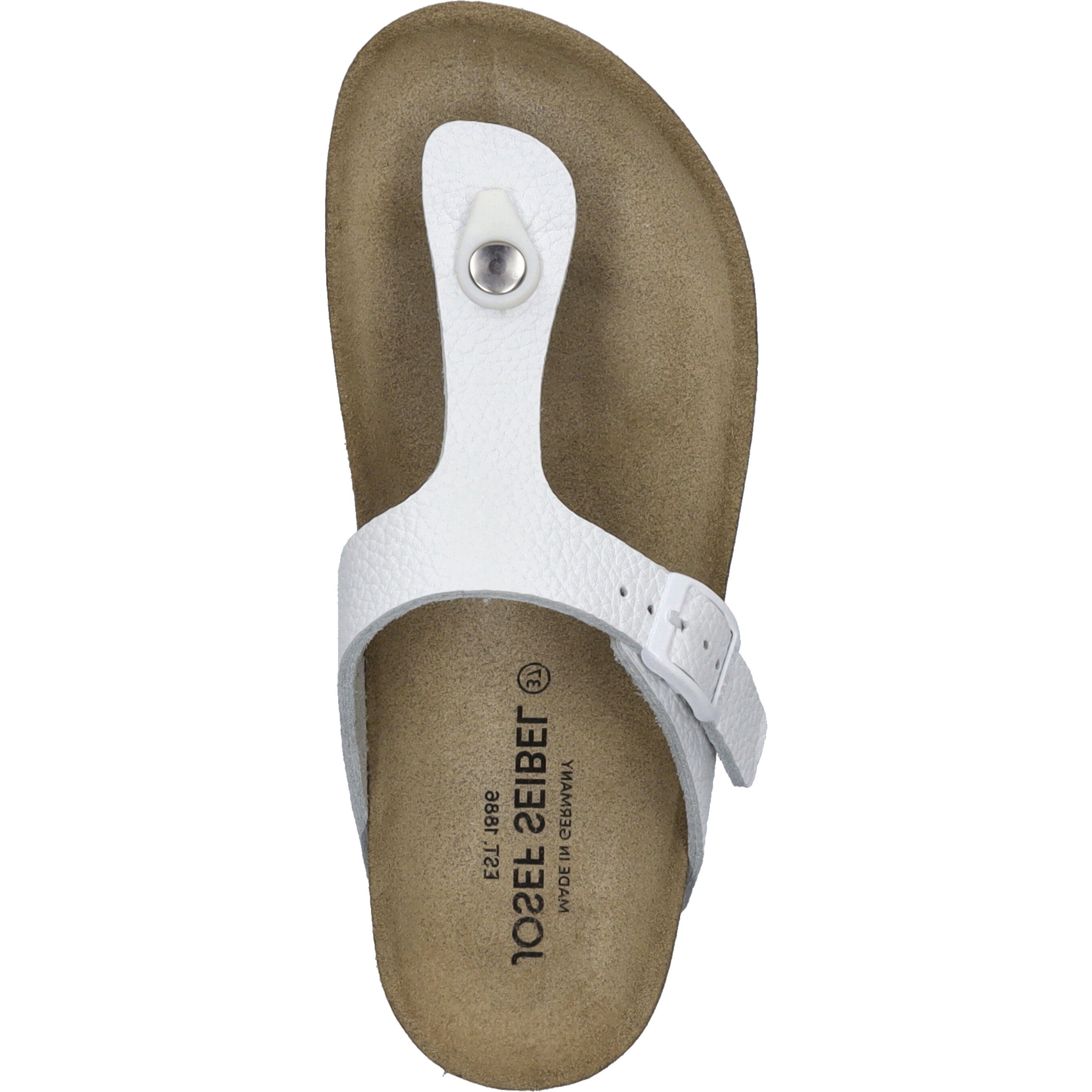 Josef Seibel Hermine 02, weiß Zehentrenner