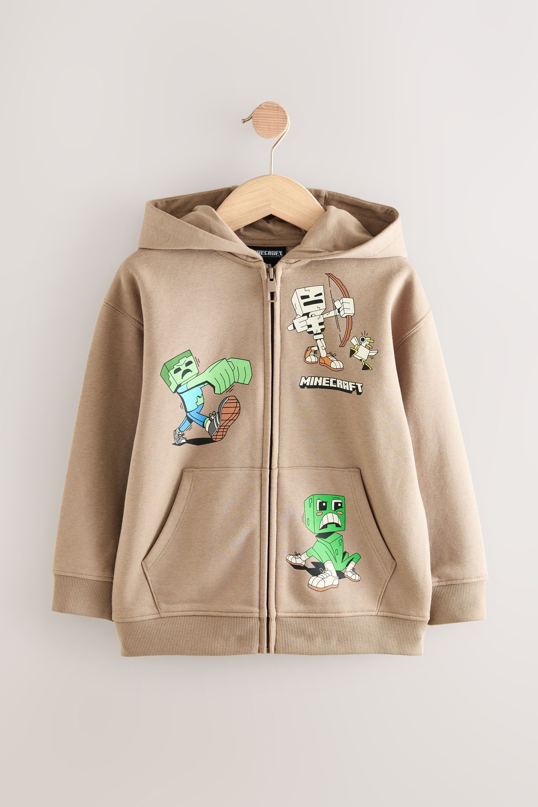 Next Kapuzenpullover Kapuzenjacke mit Reißverschluss, Minecraft (1-tlg)