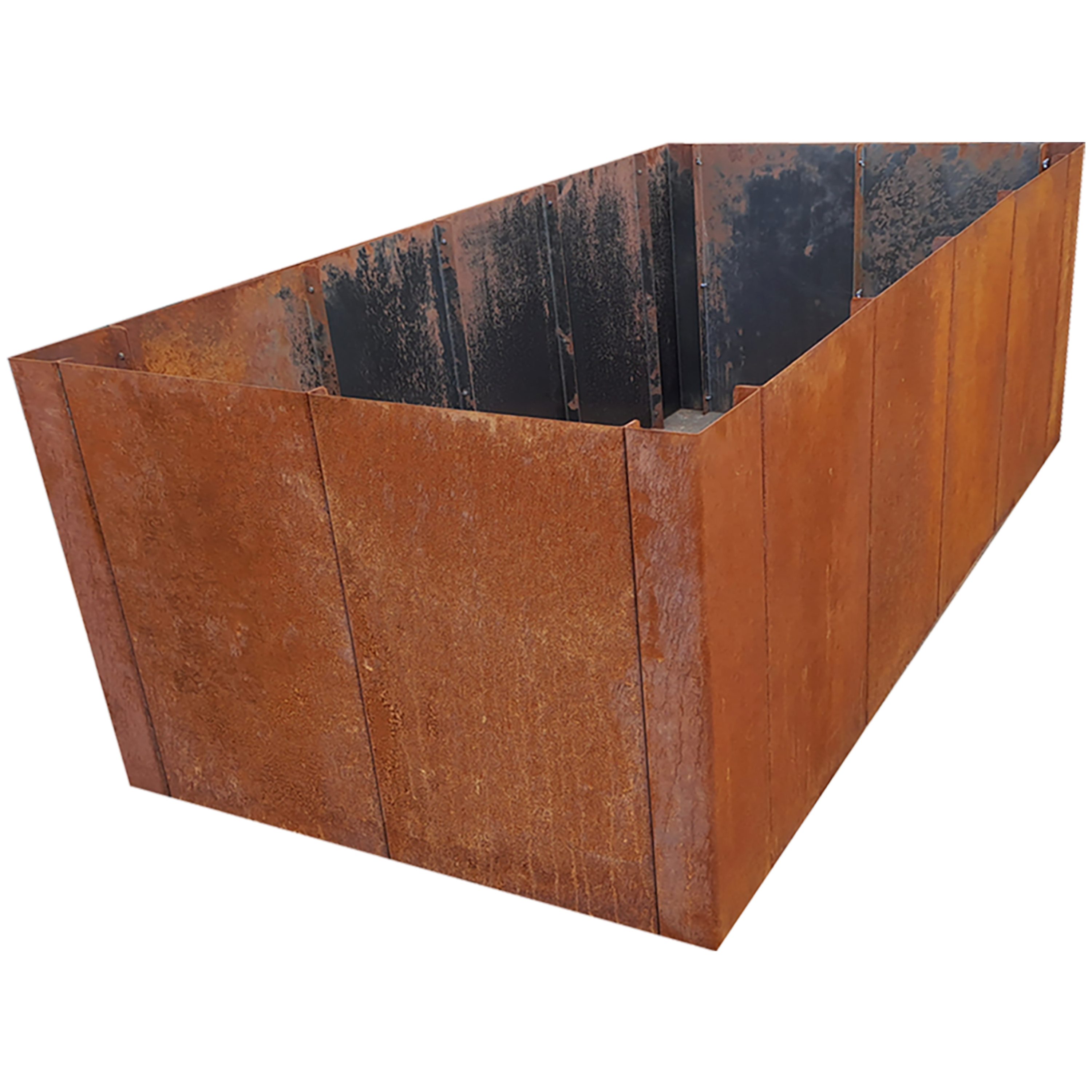 EdelrostPassion Hochbeet, Edelrost, Metall, Höhe:80cm, Breite:60 - 120cm, Länge: 150 - 400cm