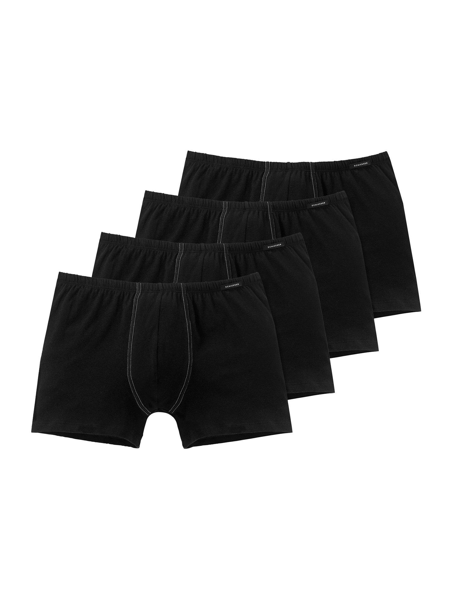 Schiesser Retro Boxer Essentials (4-St) Retro-Boxer retroshorts boxershorts günstig online kaufen
