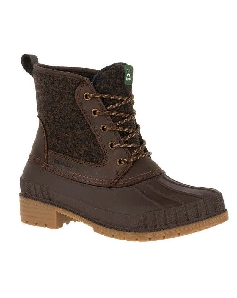 Sienna Mid wasserdicht dunkelbraun Damen Winterstiefel