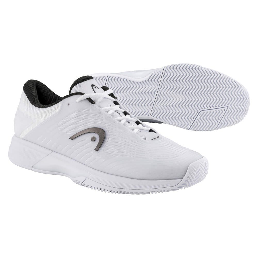 Head Revolt Pro 4.5 Clay/Sandplatz 2025 weiss/schwarz Herren Tennisschuh