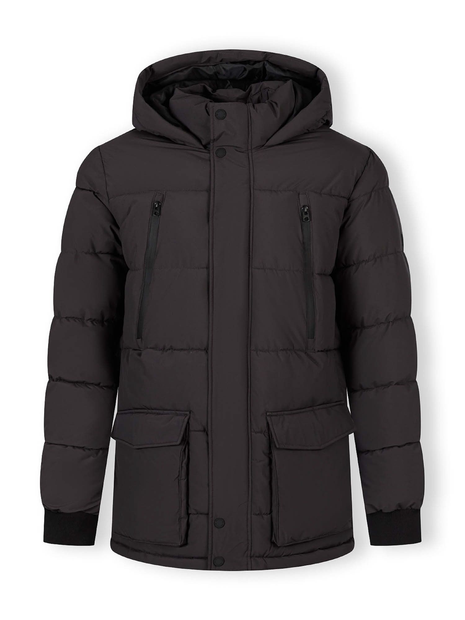 Respect Winterjacke Gesteppte Jacke mit Reißverschlusstaschen und Fleecefutter (XS-XXL)