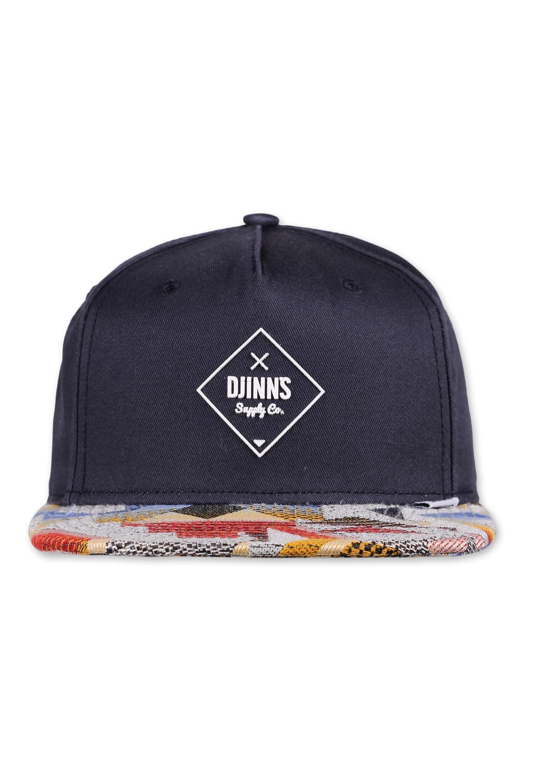 Djinns Snapback Cap Djinns Djinns 5p Sb Rubber Aztek 5 Panel Caps