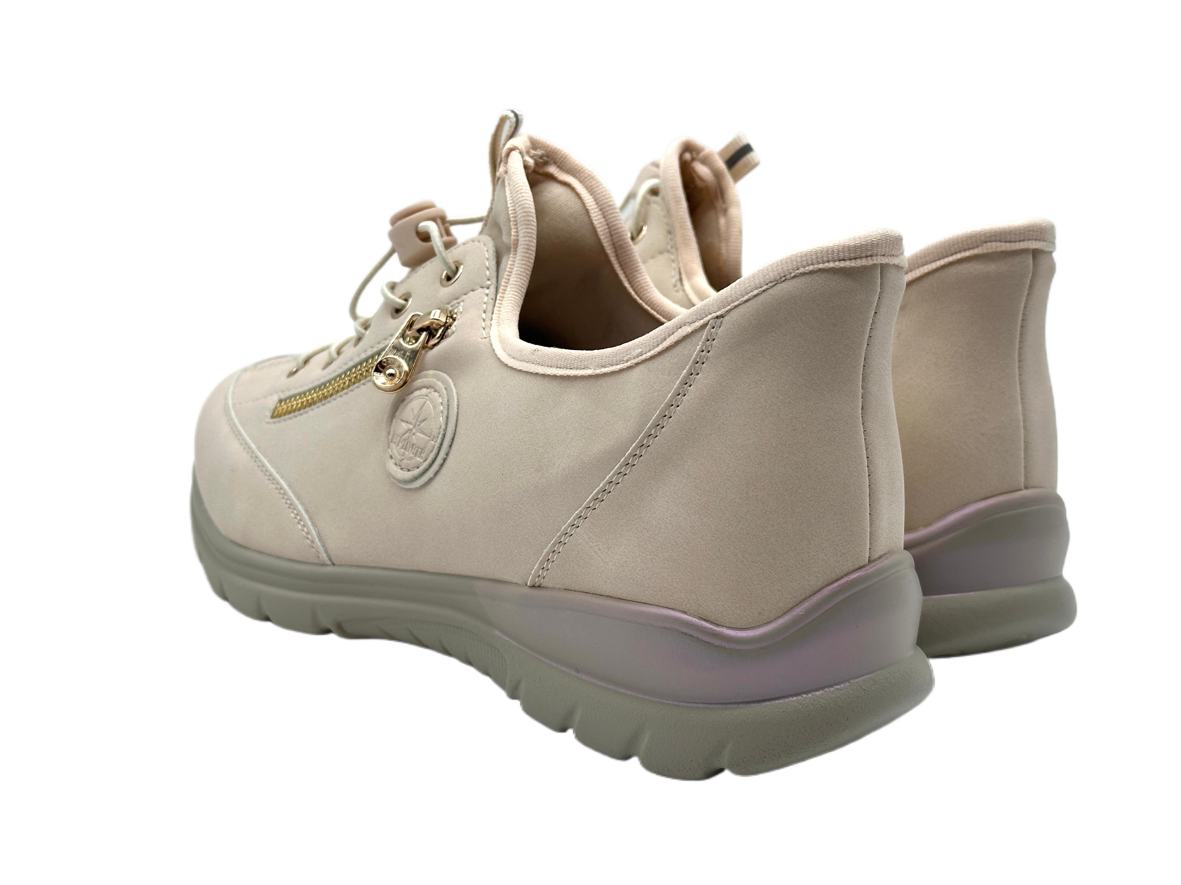 Nowaland Damen Komfort Halbschuhe Low-Top Sneaker besonders leicht mit flexibler Komfortsohle