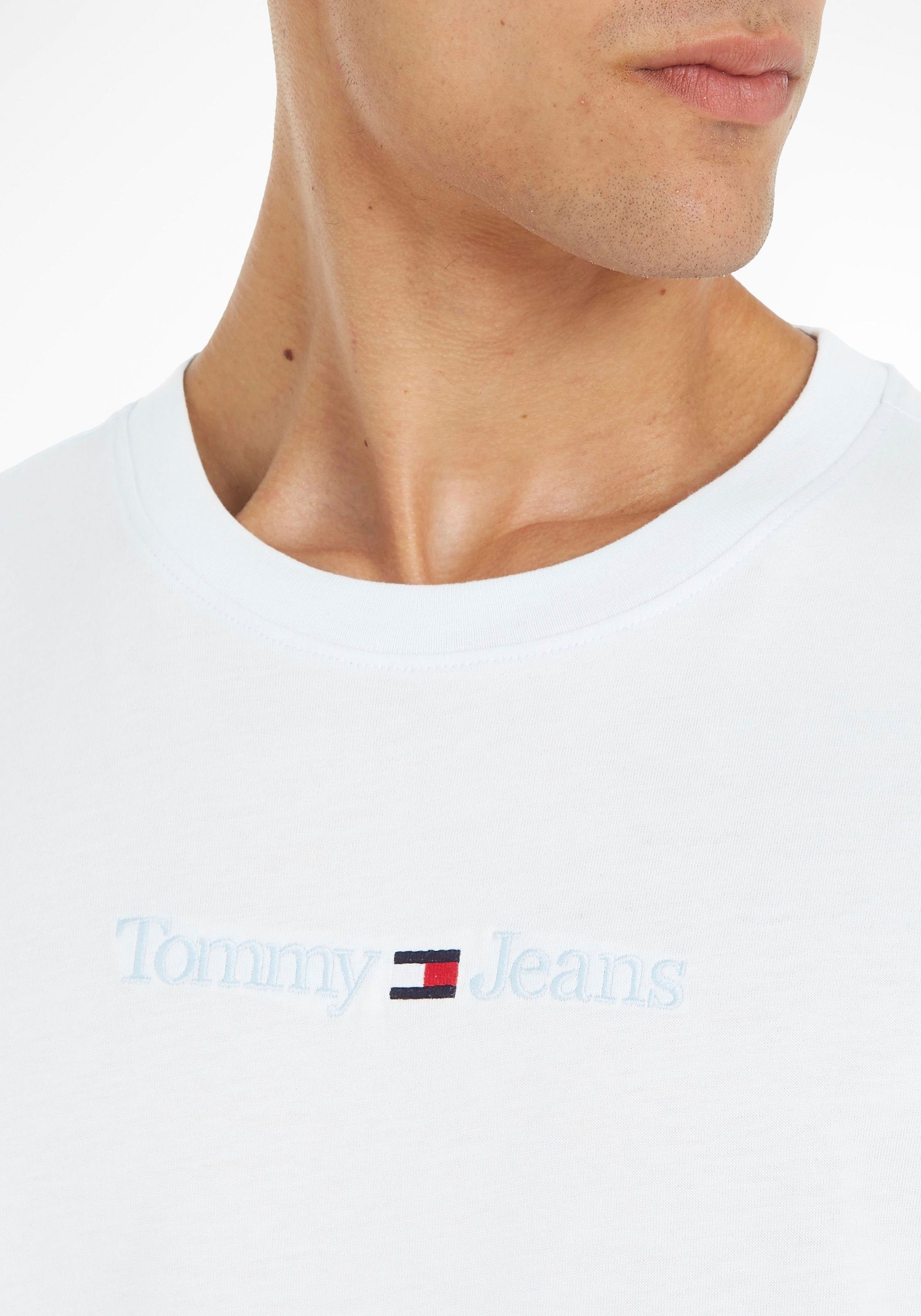 SMALL T-Shirt CLSC Blue TEXT TEE TJM Tommy Shimmering Jeans