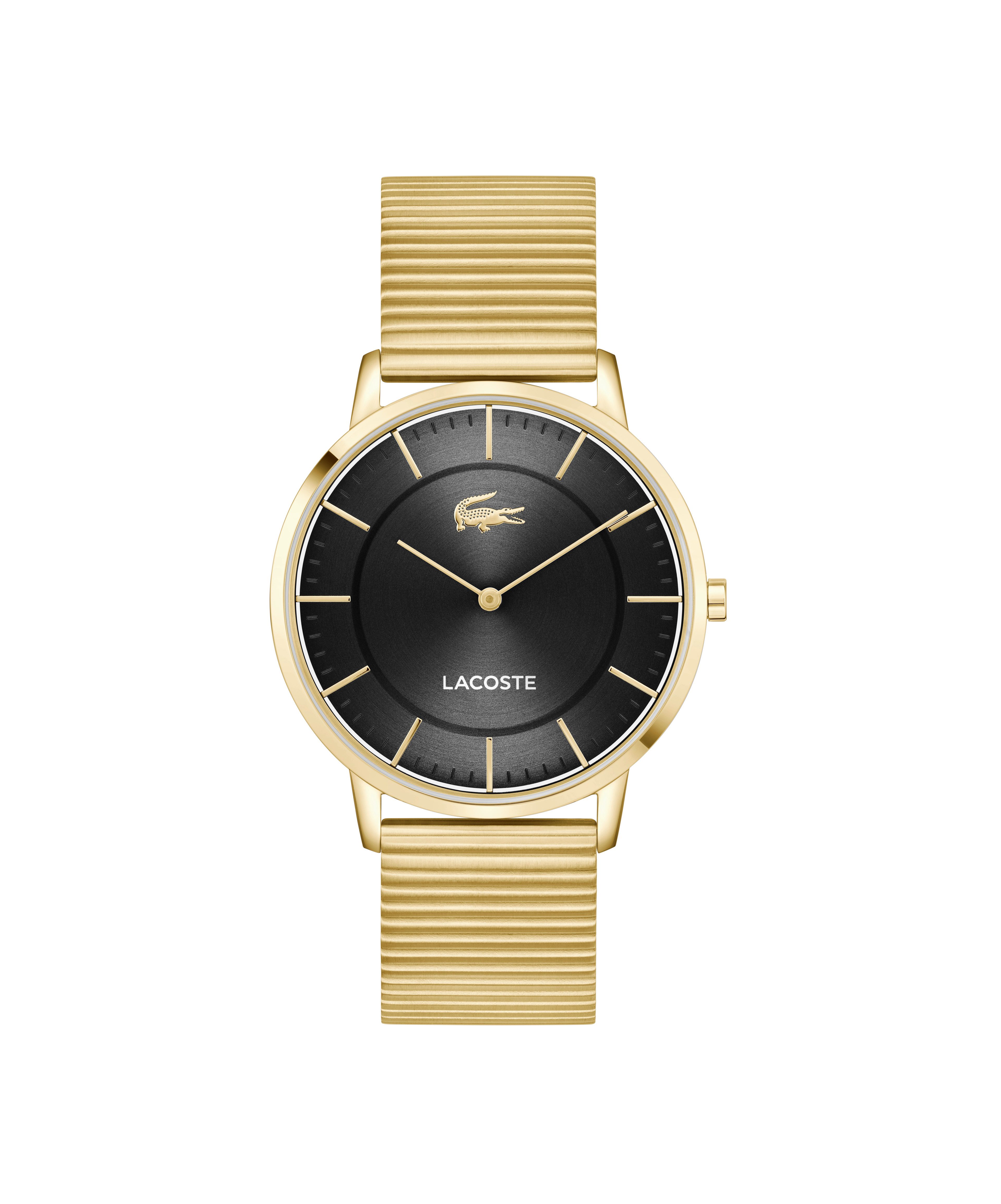 Lacoste Quarzuhr CROCORIGIN 2011475, Armbanduhr, Herrenuhr, Edelstahlarmband, analog