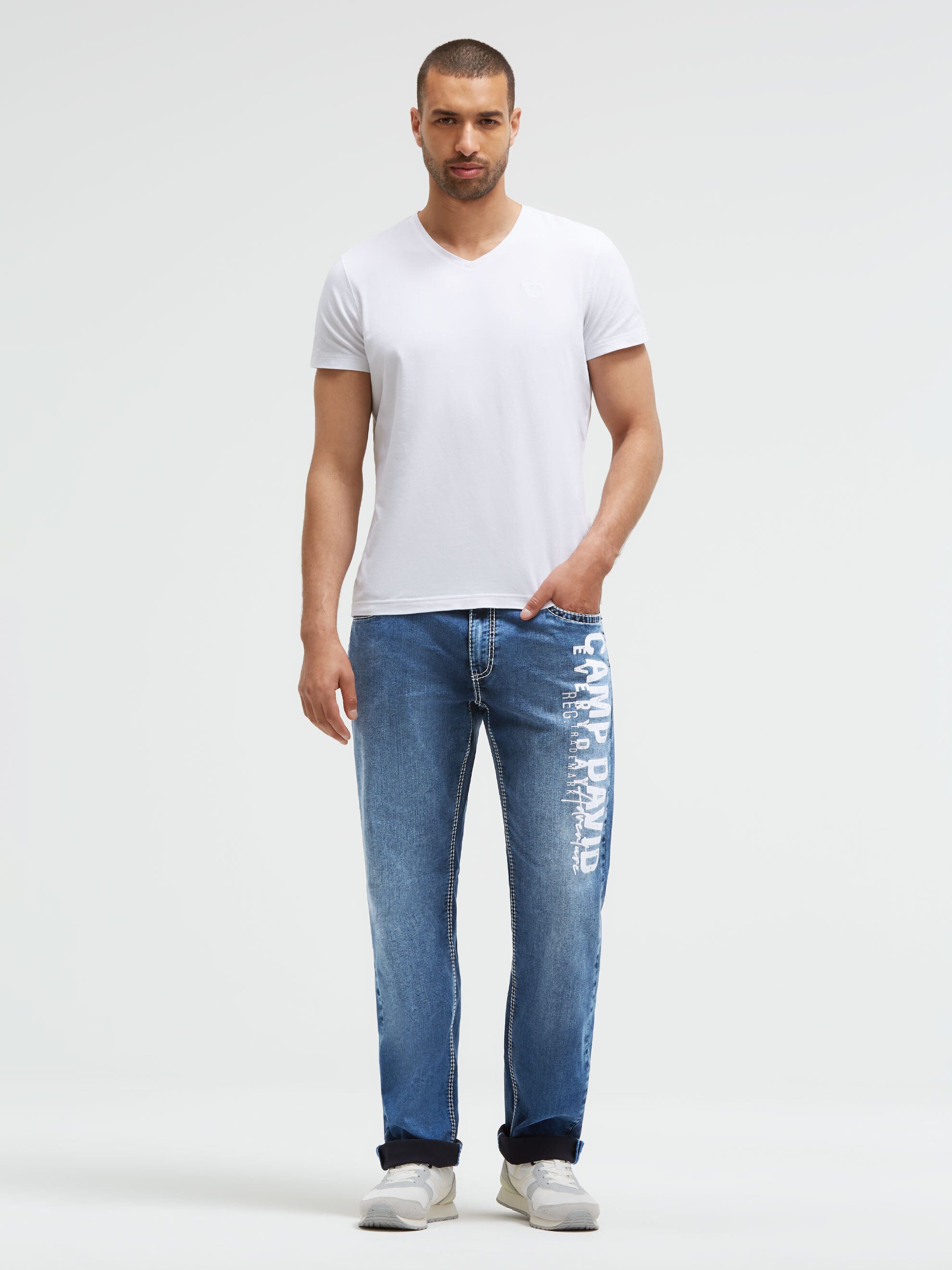 CAMP DAVID Comfort-fit-Jeans mit normaler Leibhöhe – Bild 3 von 5