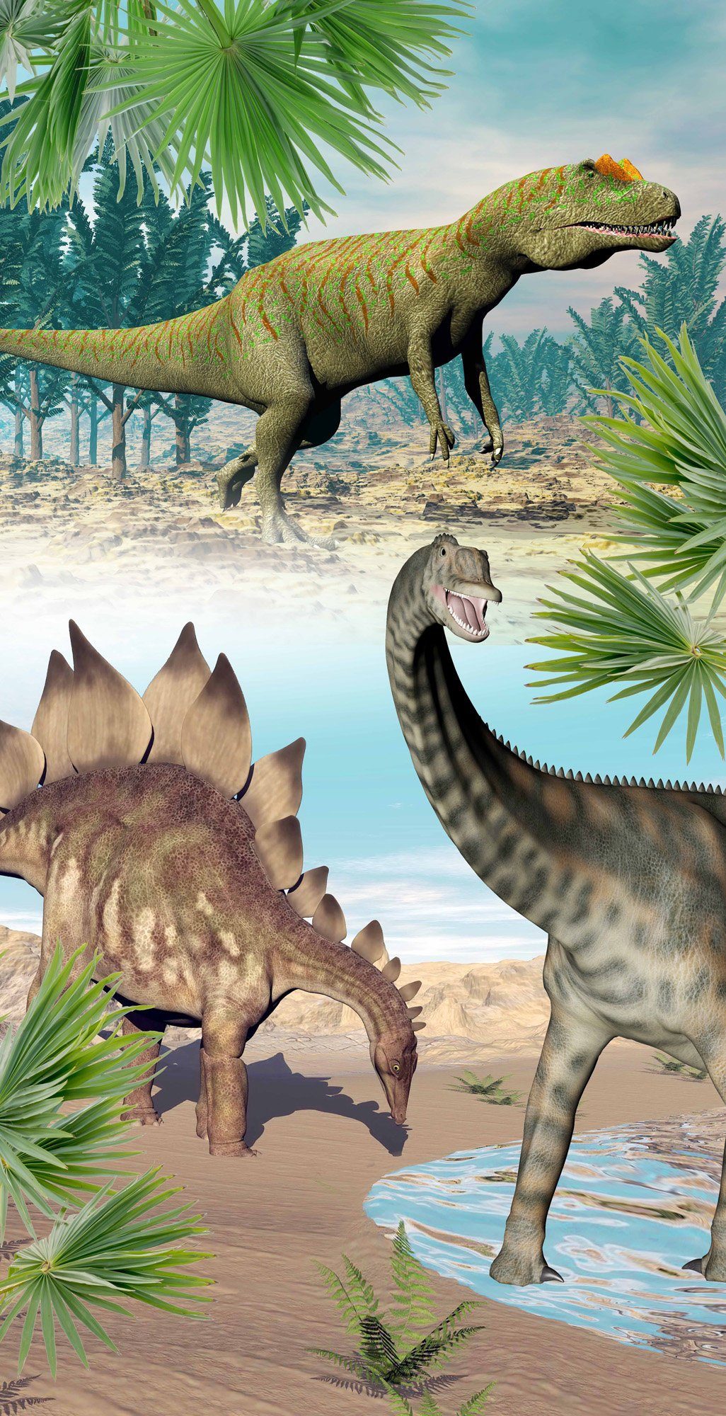 good morning Strandtuch Strandtuch "Dino", Polyester günstig online kaufen