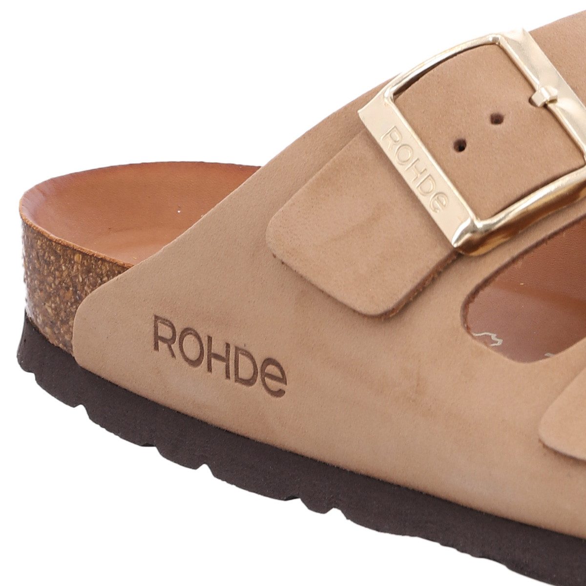 Rohde Alba Pantolette (1-tlg) Pantoletten - Verstellbare Schnallen, Ergonom günstig online kaufen