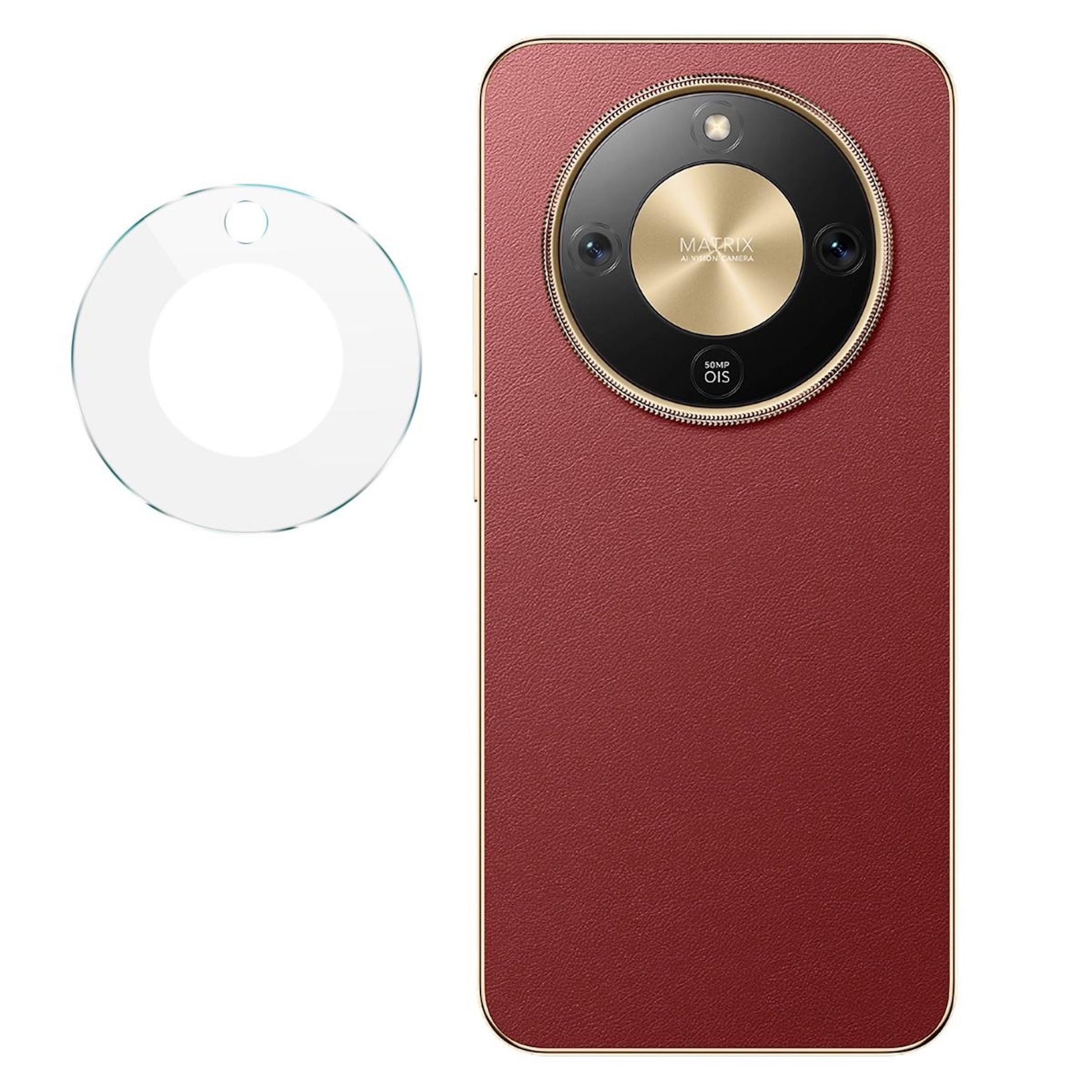 Wigento Kameraschutzglas Linsenschutz für Honor Magic 8 Lite 9H Hartglas Komplettschutz Clear für Honor Magic 8 Lite, 9H Glas, HD-Klarheit, kratzfest