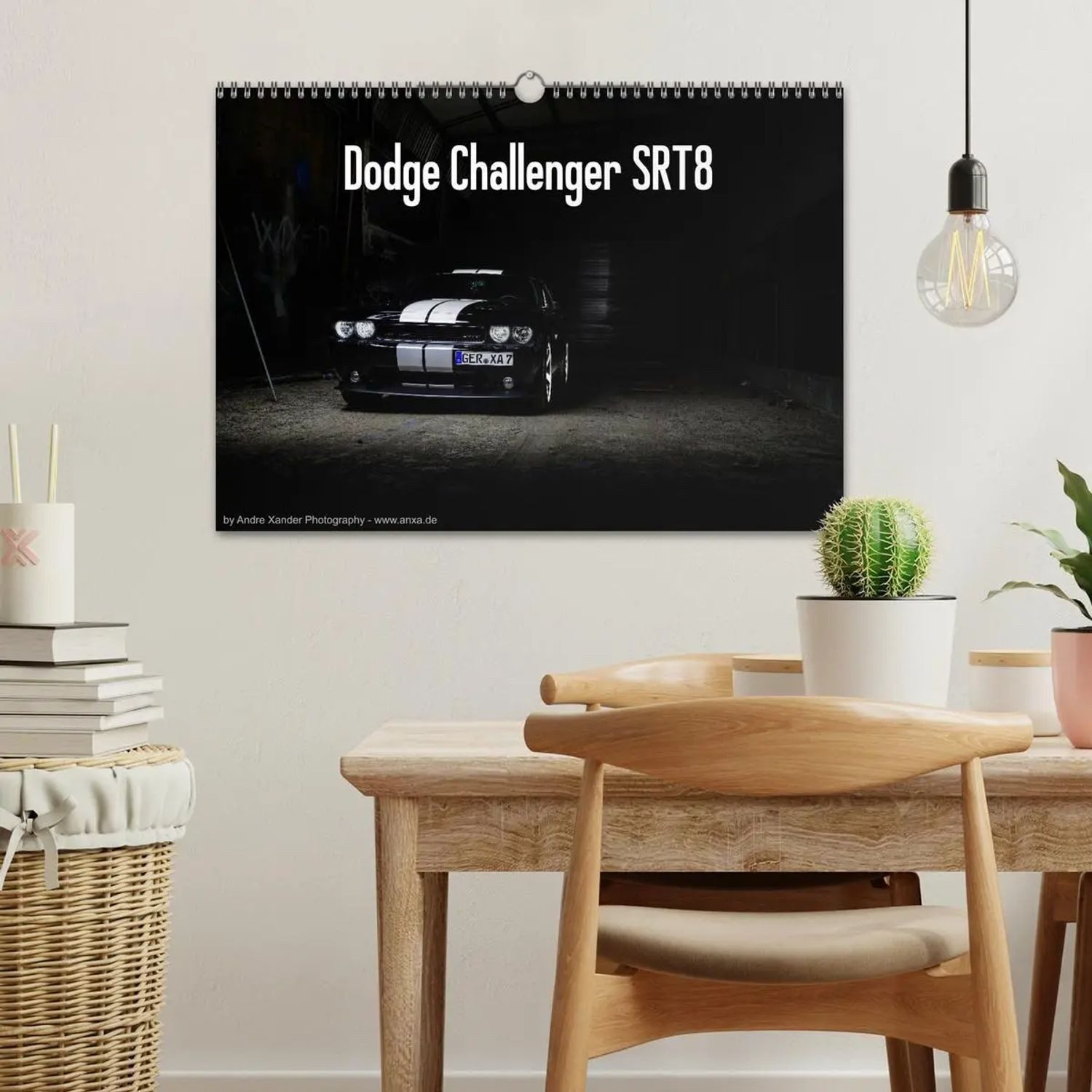 CALVENDO Wandkalender Dodge Challenger SRT8 (Wandkalender 2026 DIN A3 quer), CALVENDO...
