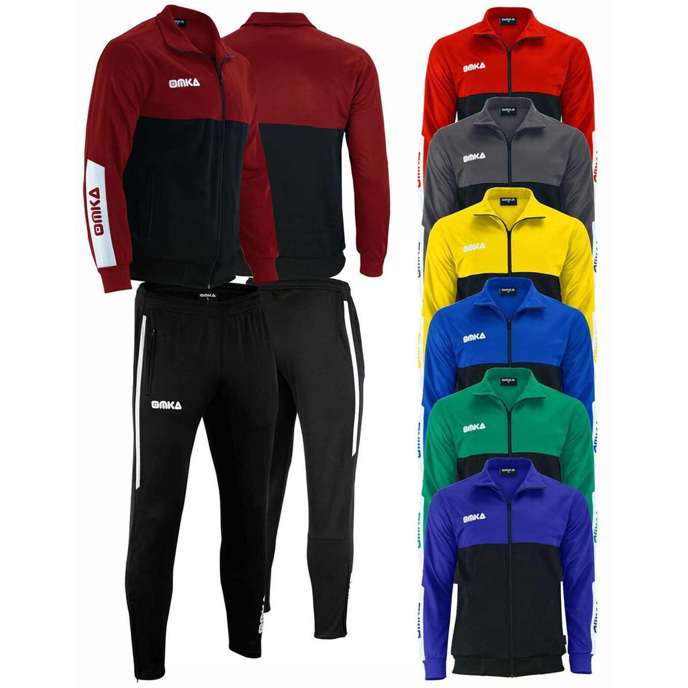 OMKA Trainingsanzug OK203K, OMKA Trainingsanzug Sportanzug Jogginganzug Fre günstig online kaufen