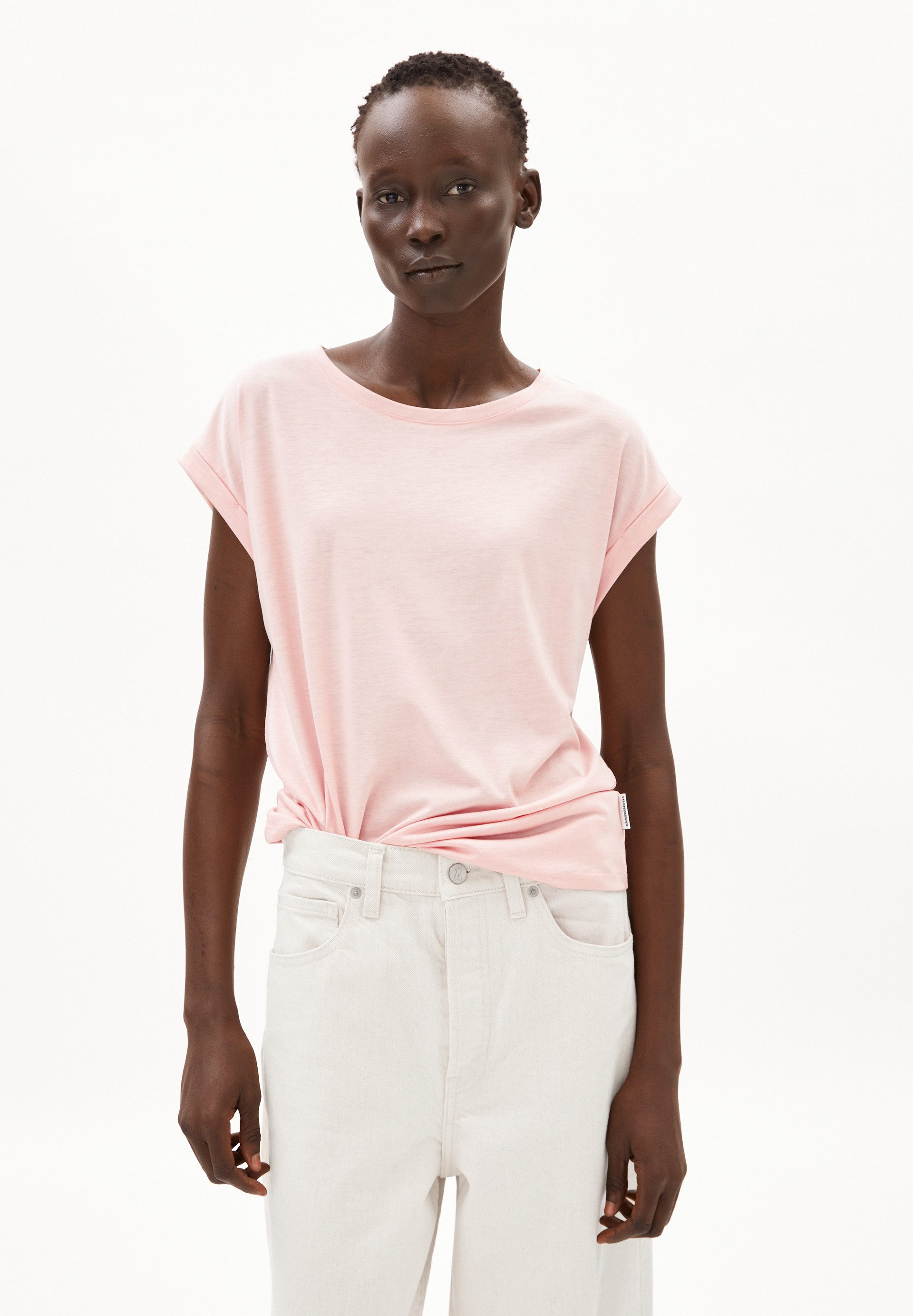 Armedangels T-Shirt JILAANA T-Shirt aus TENCEL™ Lyocell Mix Regular Fit günstig online kaufen