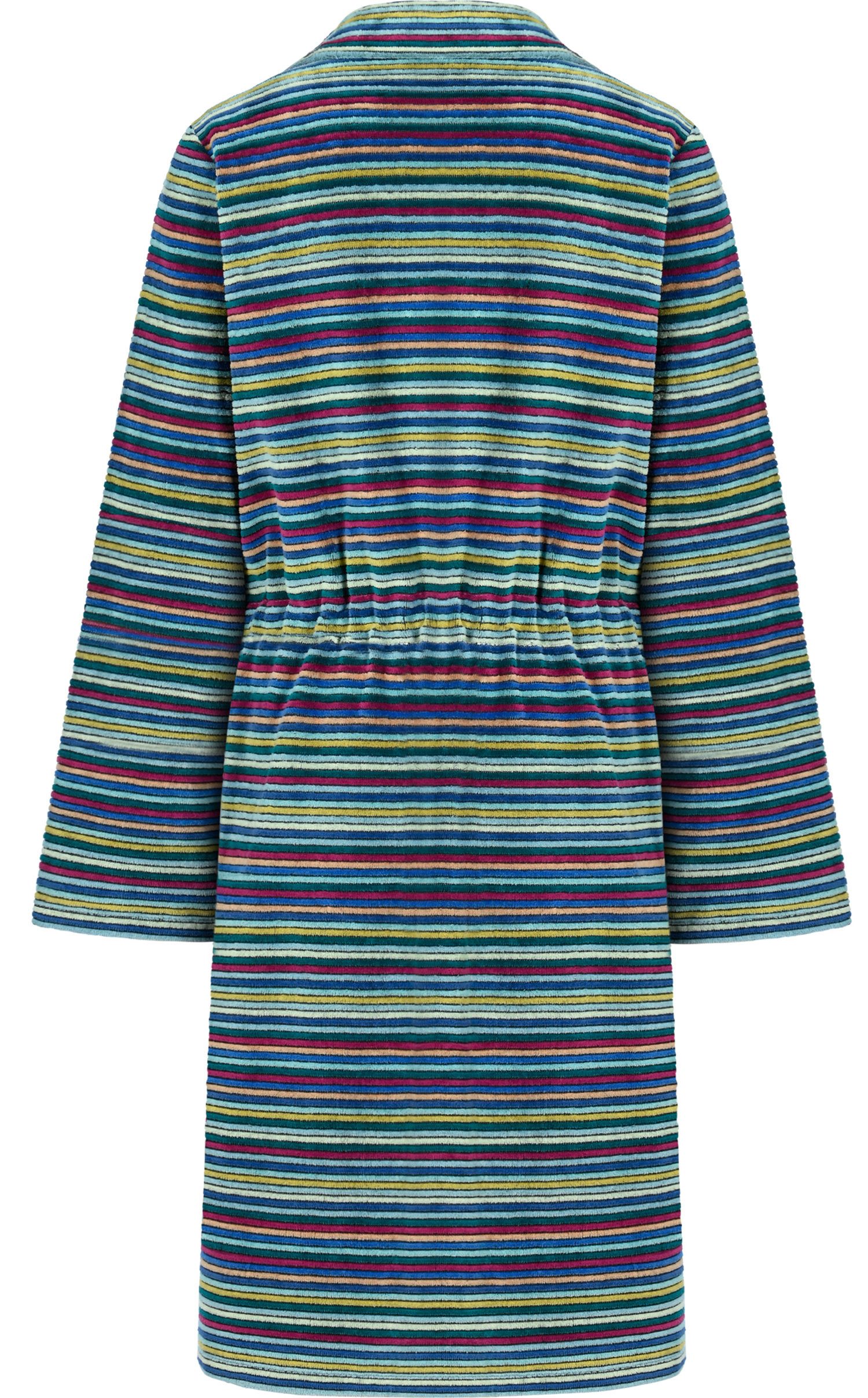 Cawö Damenbademantel Damen Morgenmantel mit Reißverschluss, Midi, Baumwolle günstig online kaufen