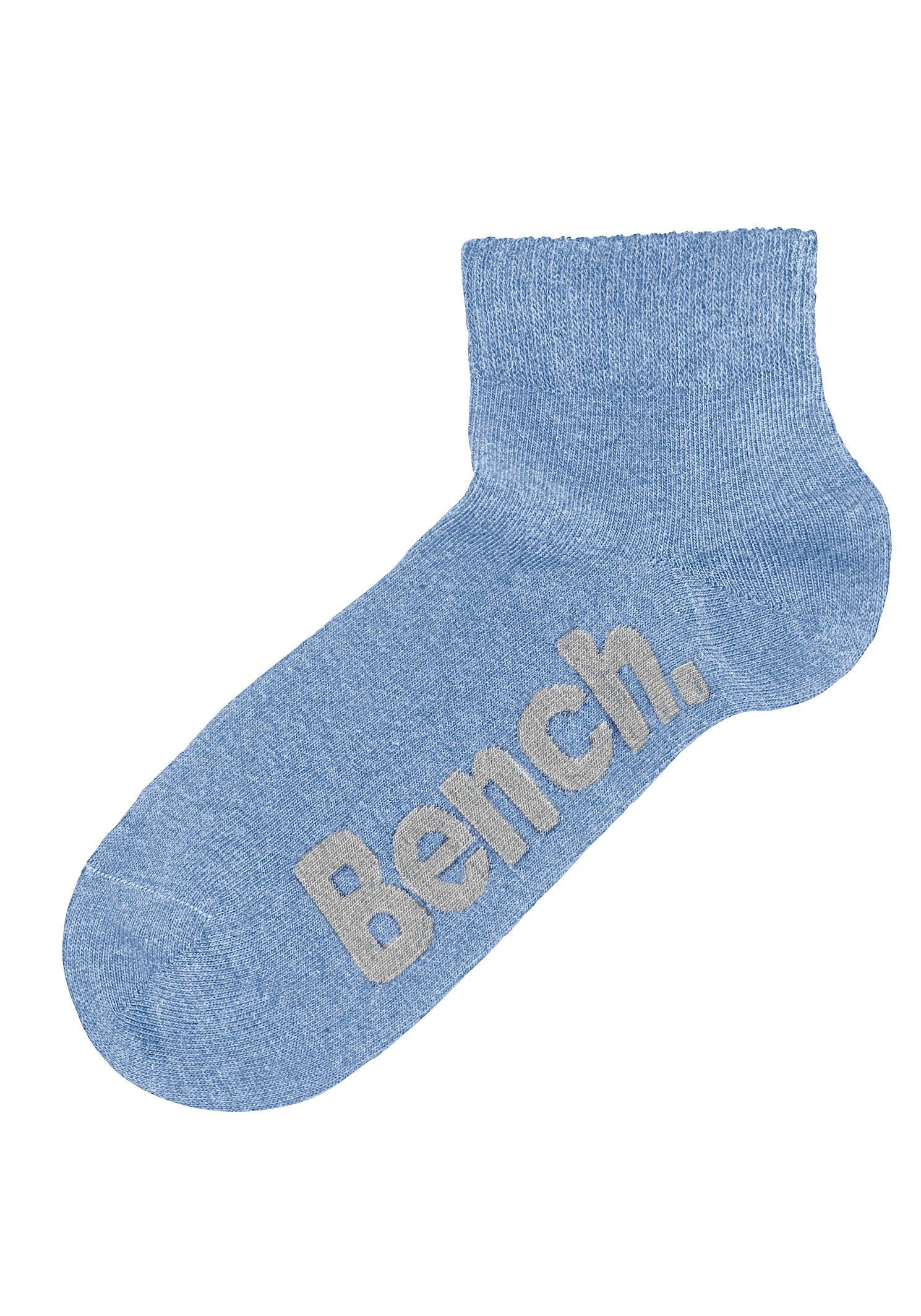 Bench. Kurzsocken Damen Herren Socken Kurzschaft mit Komfortbund (Packung, 3-Paar, Quarter Socken Gr. 35-38 bis 43-46) mit bequemen Rippbündchen – Bild 5 von 5