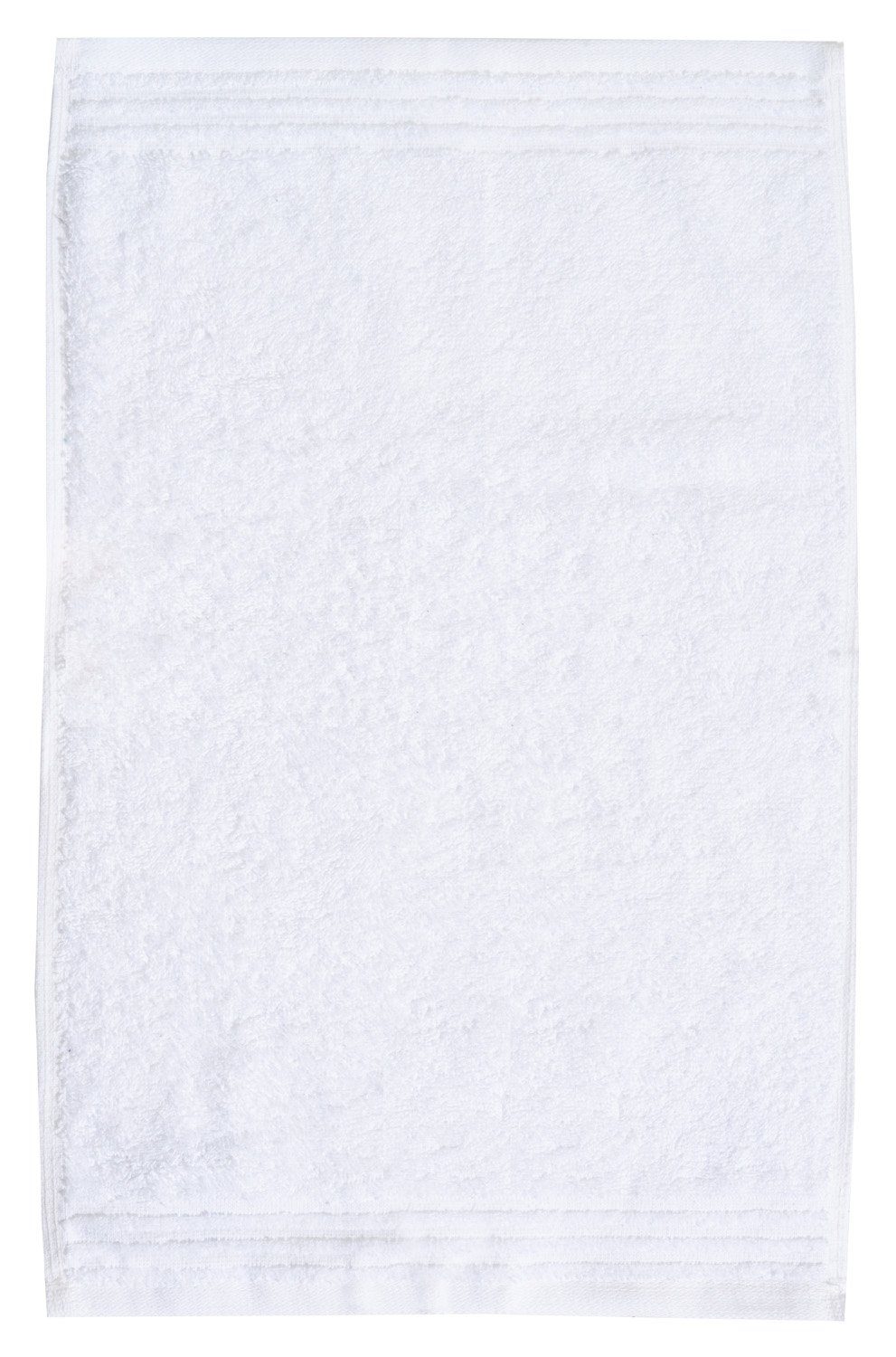Gözze Handtücher HAMBURG, 30 x 50 cm, Weiß, Unifarben, Baumwolle (1-St),  mit Aufhängeschlaufe