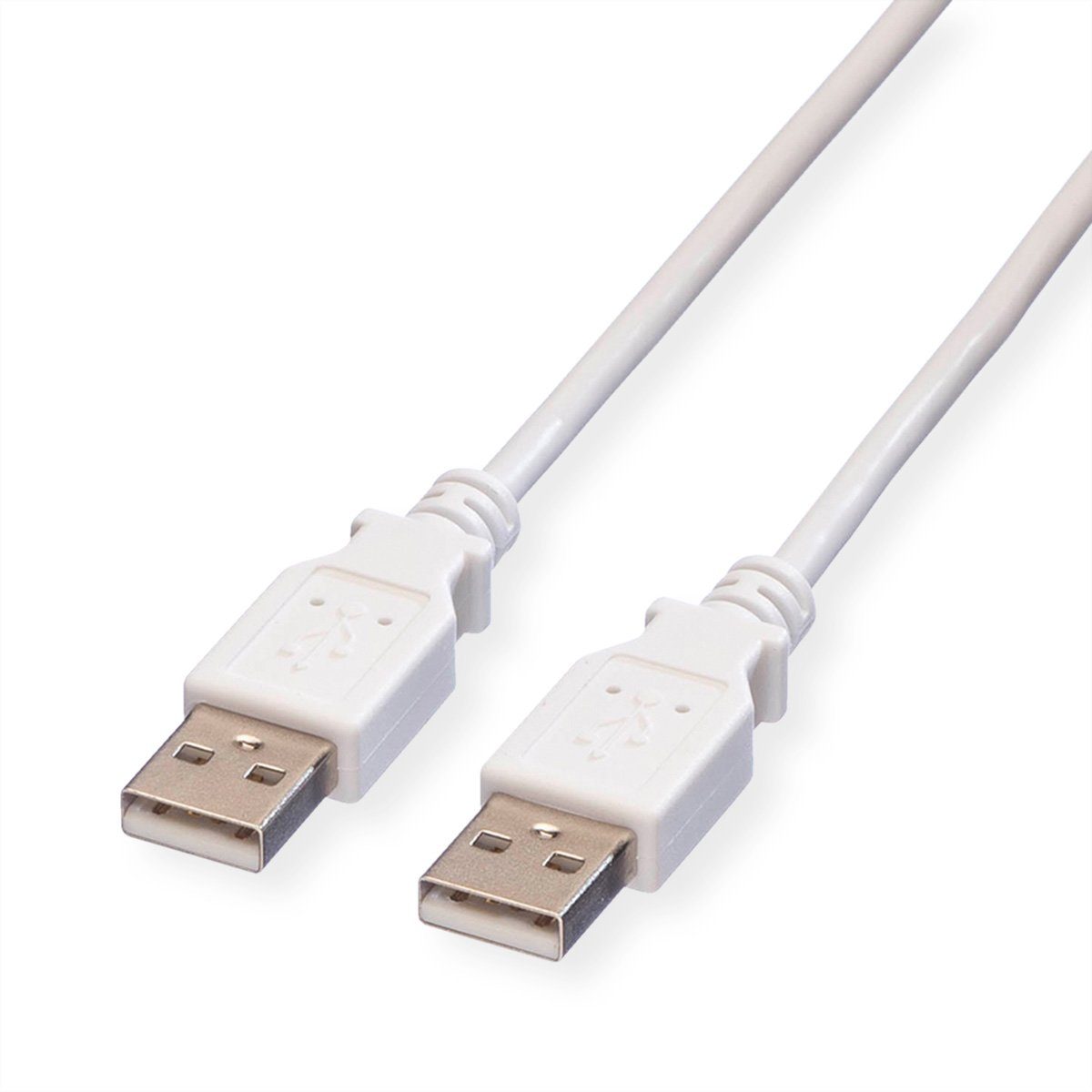 VALUE USB 2.0 Kabel USB-Kabel, USB 2.0 Typ A Männlich (Stecker), USB 2.0 Typ A Männlich (Stecker) (80.0 cm), Typ A-A
