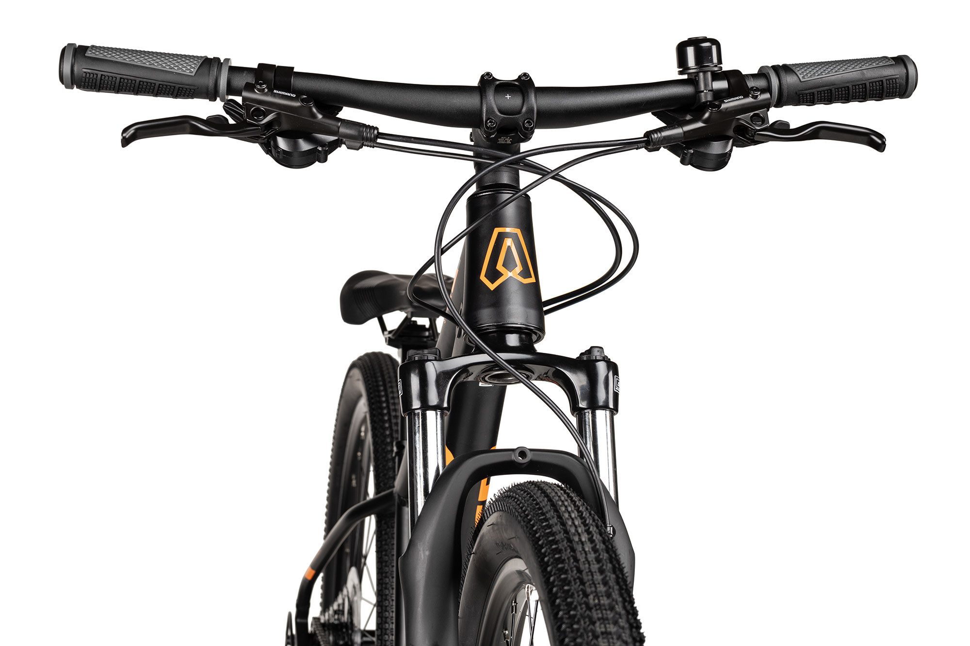 Axess Mountainbike Stipe 26 Pro, 16 Gang Shimano Altus RD-M311 Schaltwerk, Kettenschaltung, hydraulische Scheibenbremse schwarz/grau