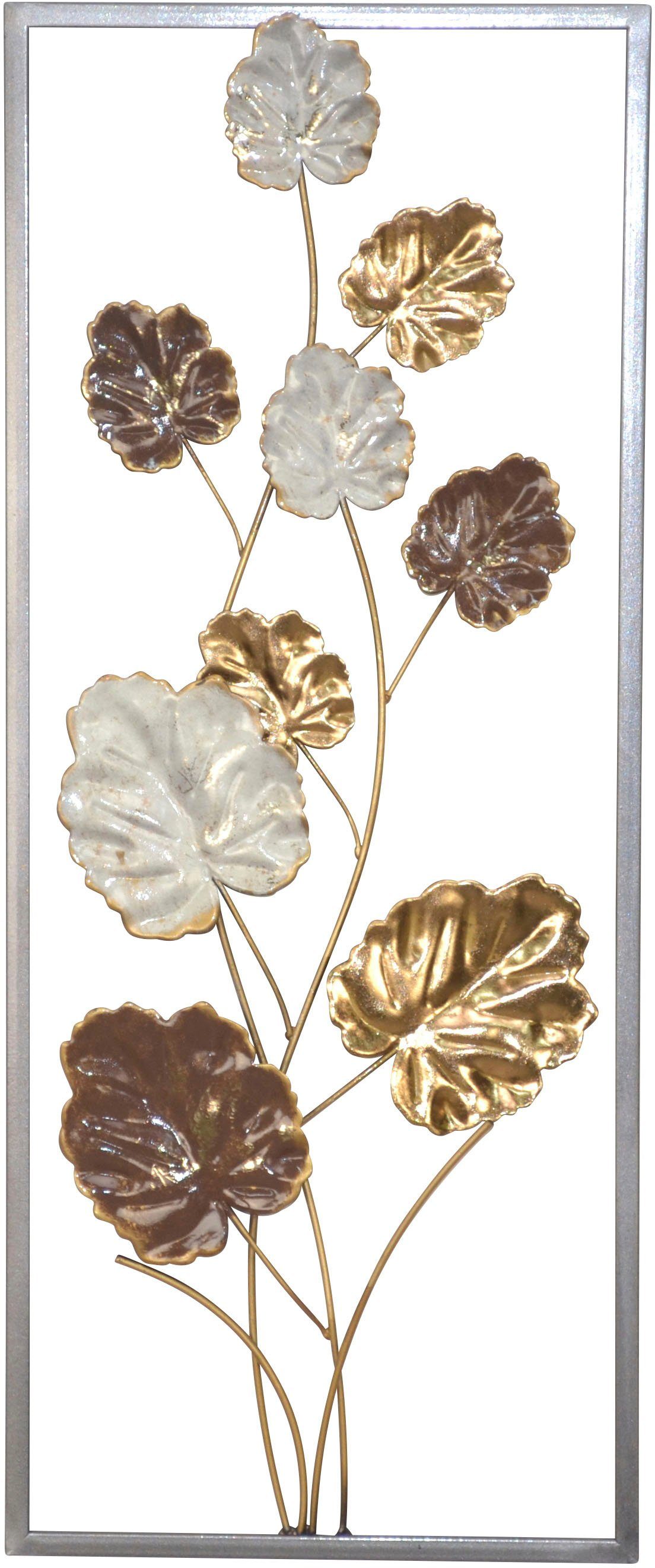 HOFMANN LIVING AND MORE Wanddekoobjekt Wanddekoration (1 St), Blätterdeko, günstig online kaufen